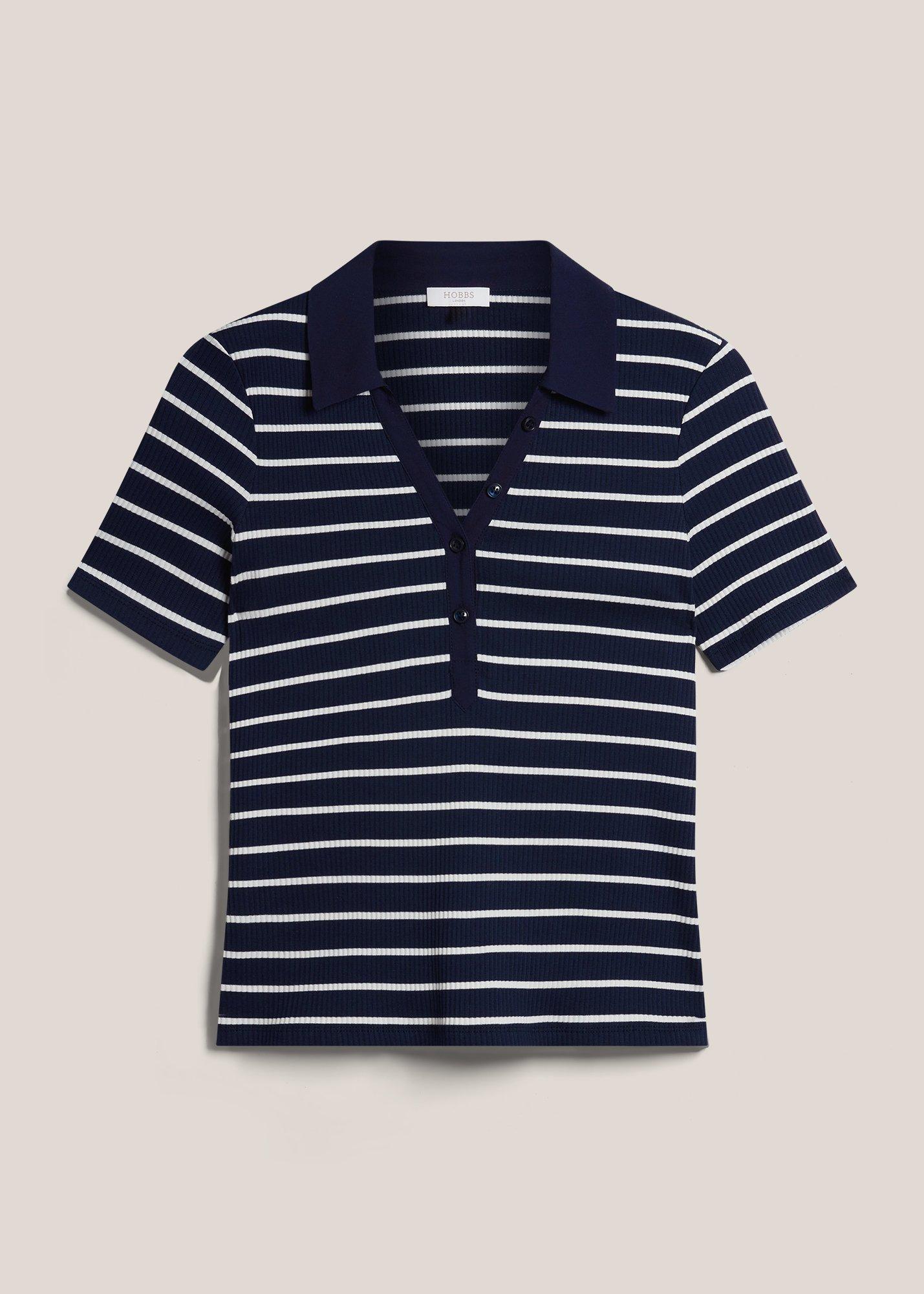 Merle Striped Ribbed Shirt