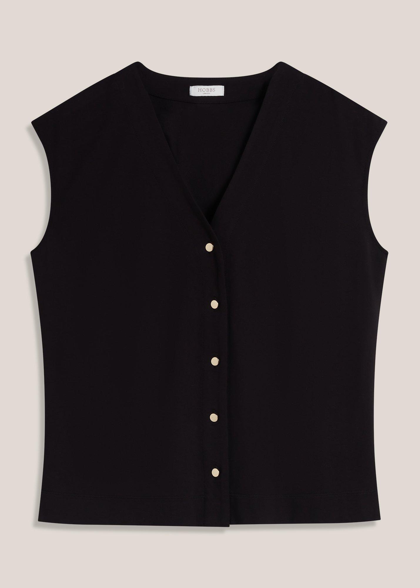 Hayley Button Front Top