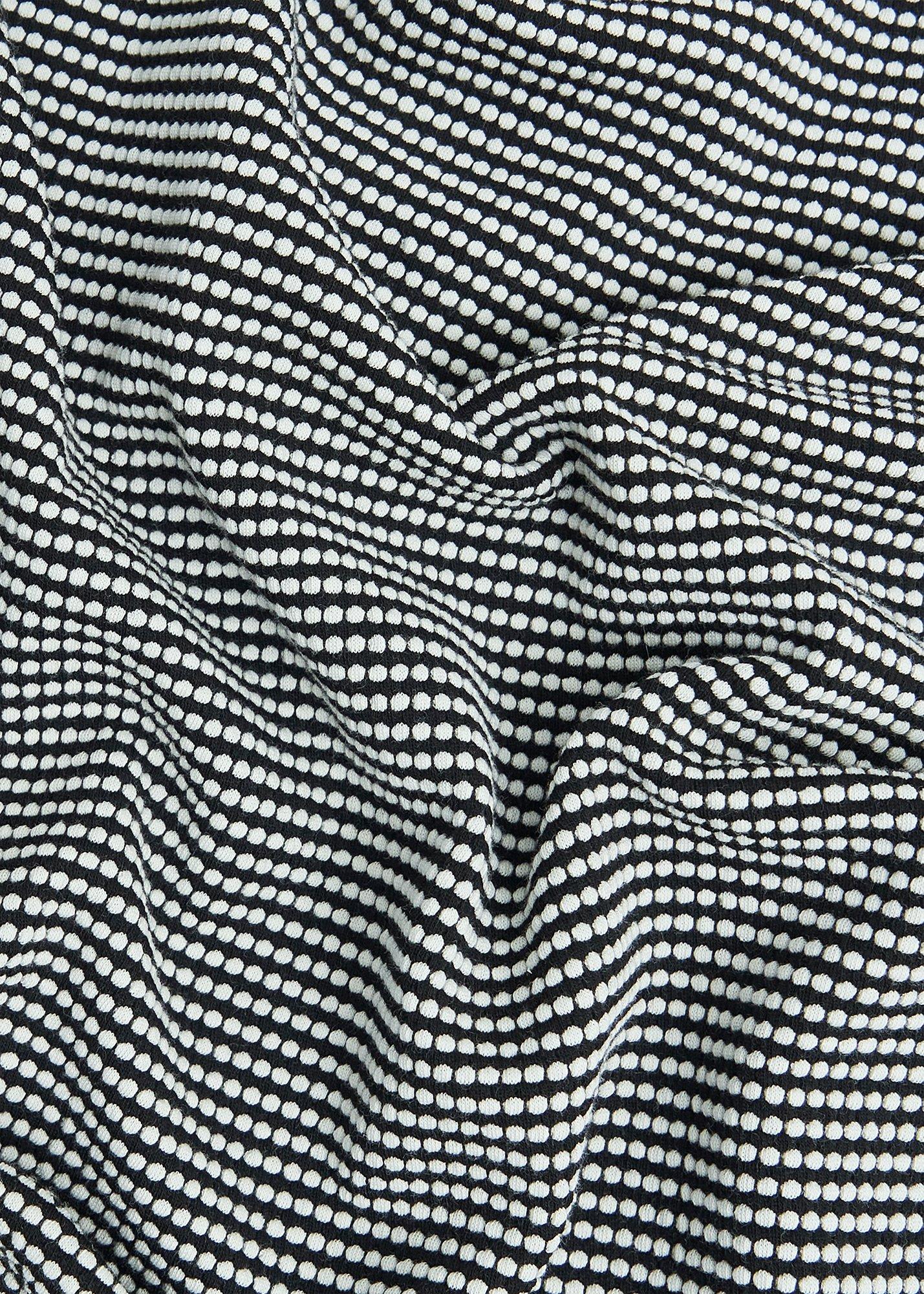 Tali Textured Top, Navy Ivory, hi-res