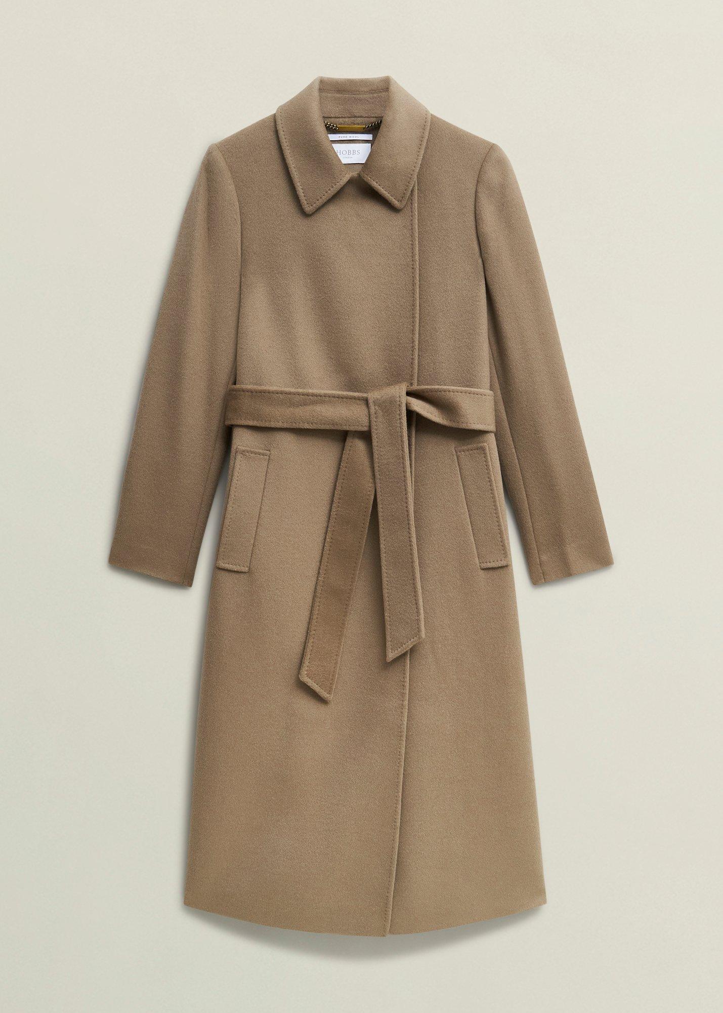 Livia Wool Wrap Coat
