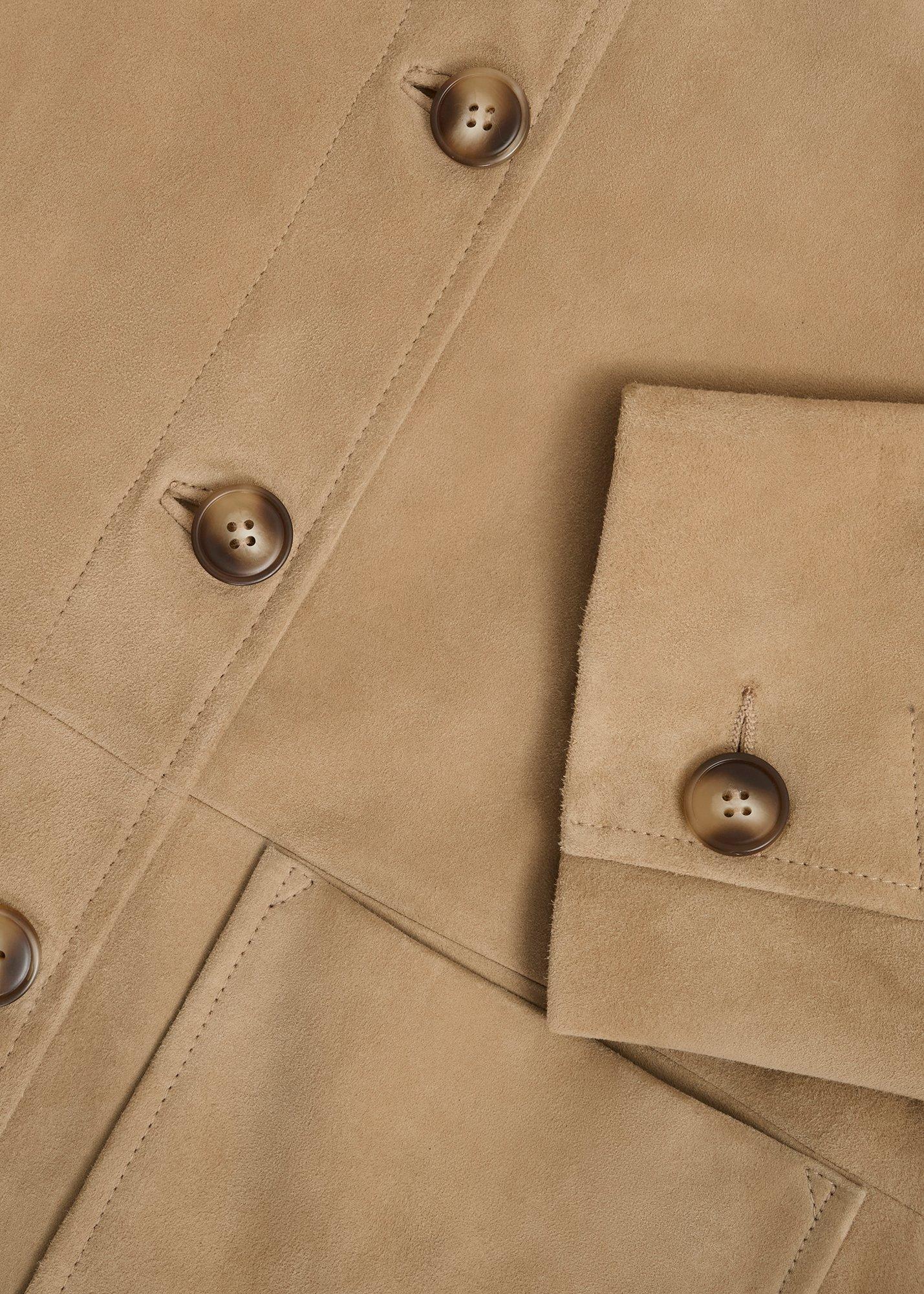 Montana Suede Jacket, Camel, hi-res