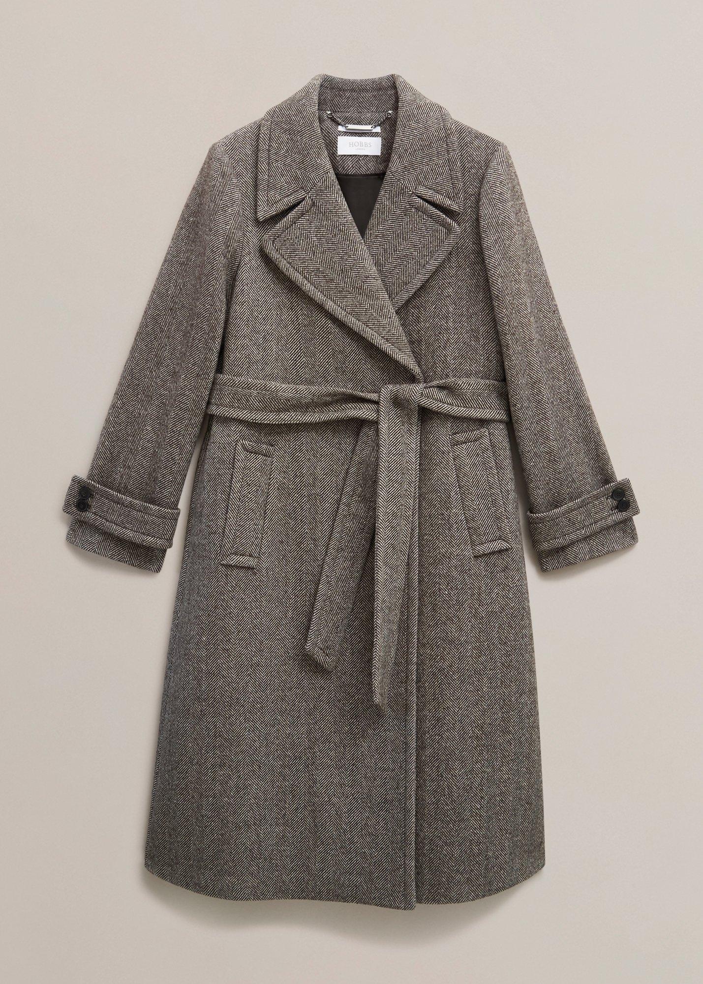 Prisha Wool Blend Coat