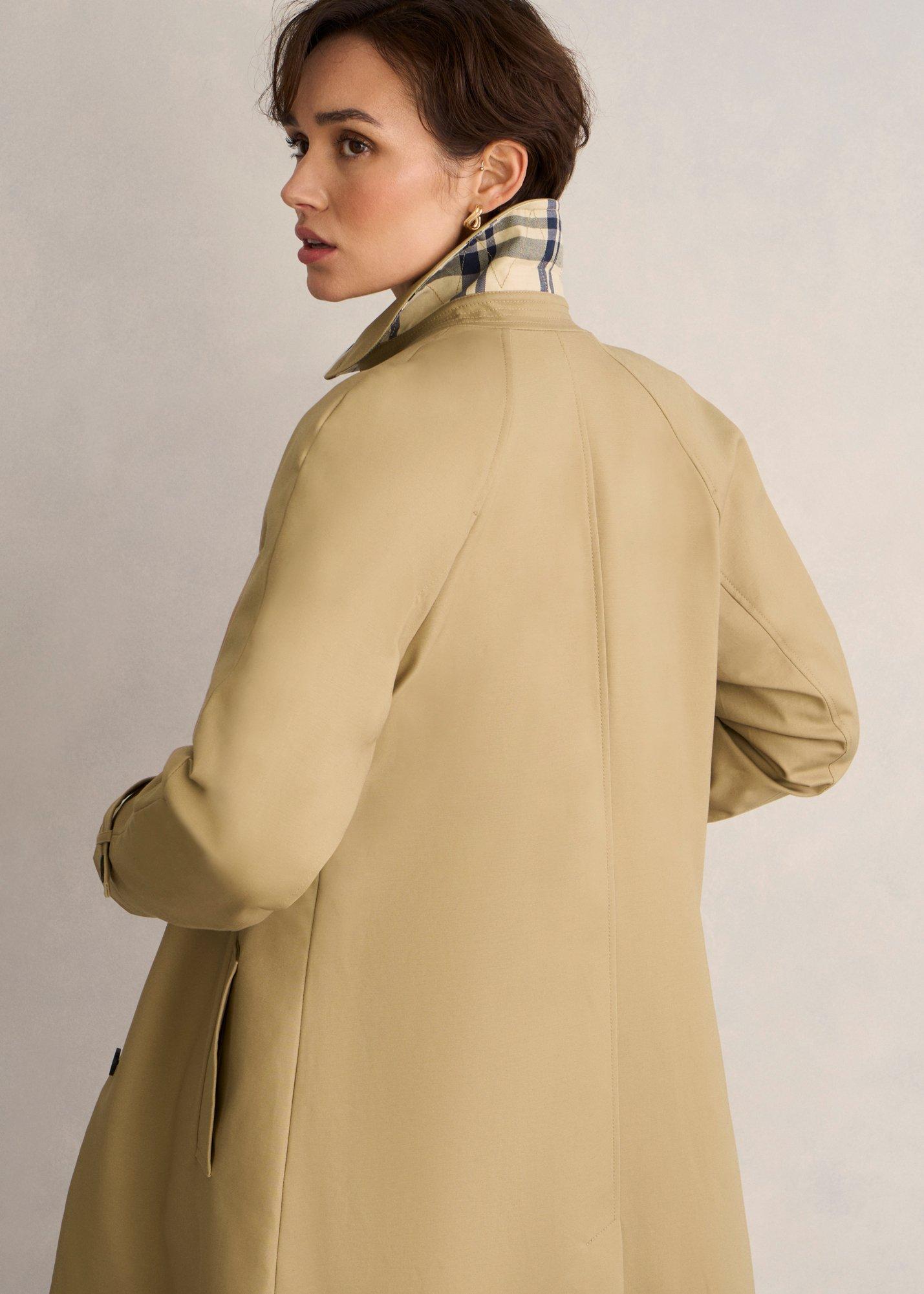 Petite Vivienne Shower Resistant Trench Coat, Fawn Beige, hi-res