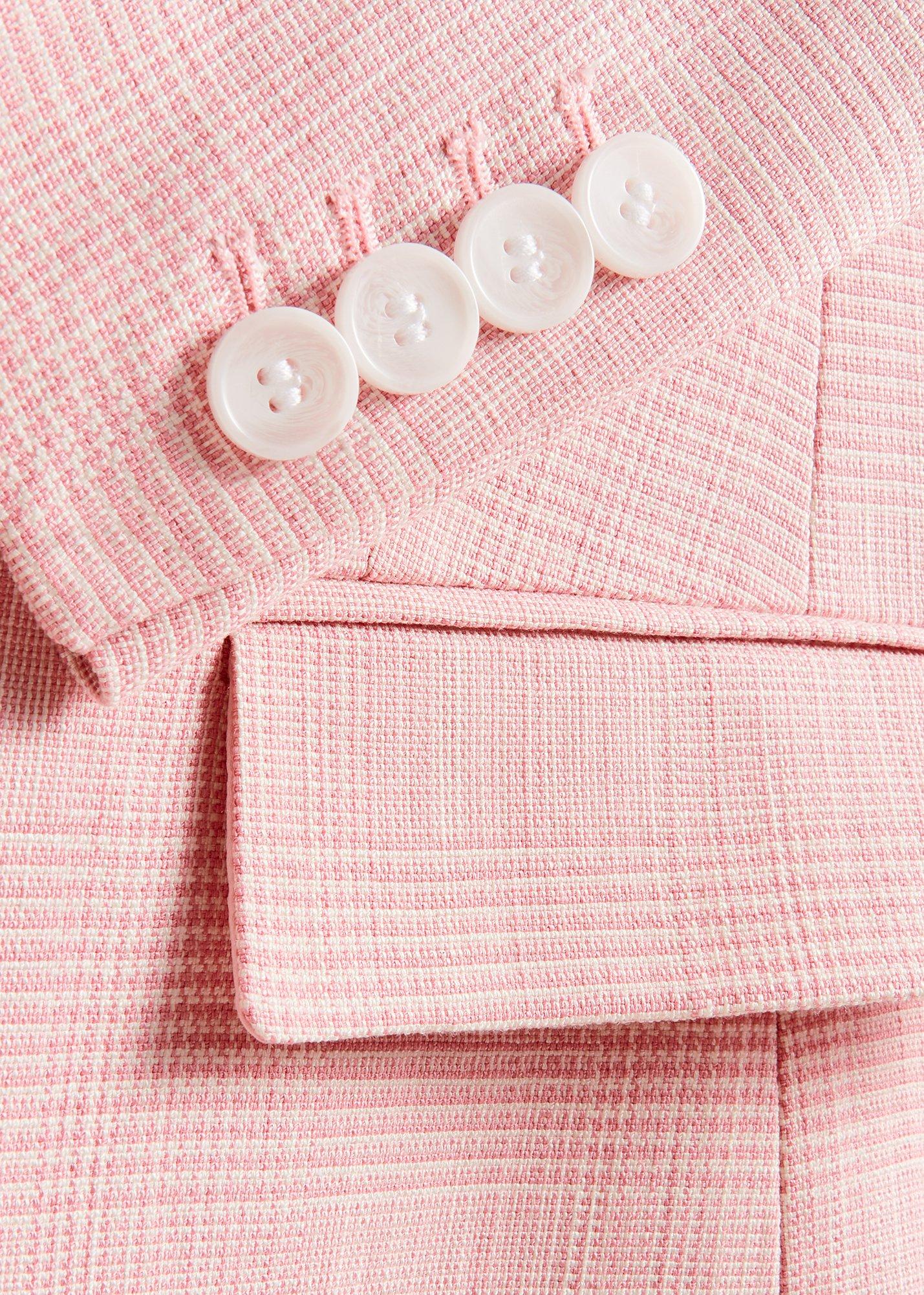 Blake Check Jacket, Pink Ivory, hi-res