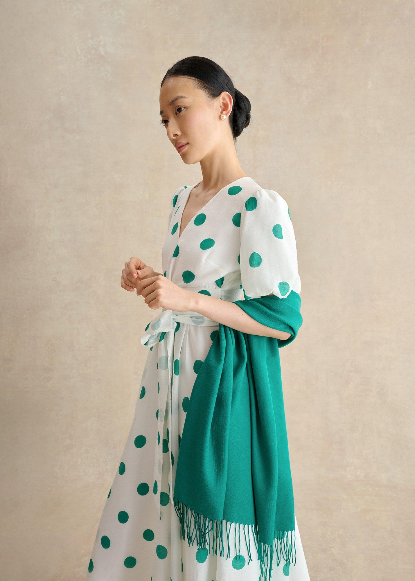 Matilda Scarf, Meadow Green, hi-res