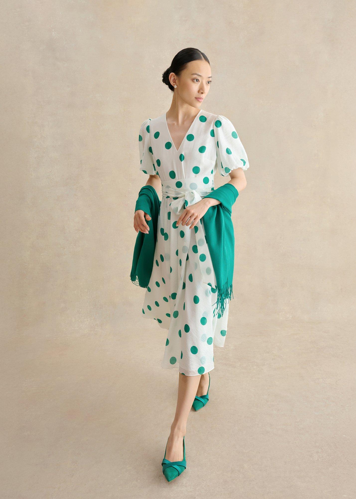 Matilda Scarf, Meadow Green, hi-res