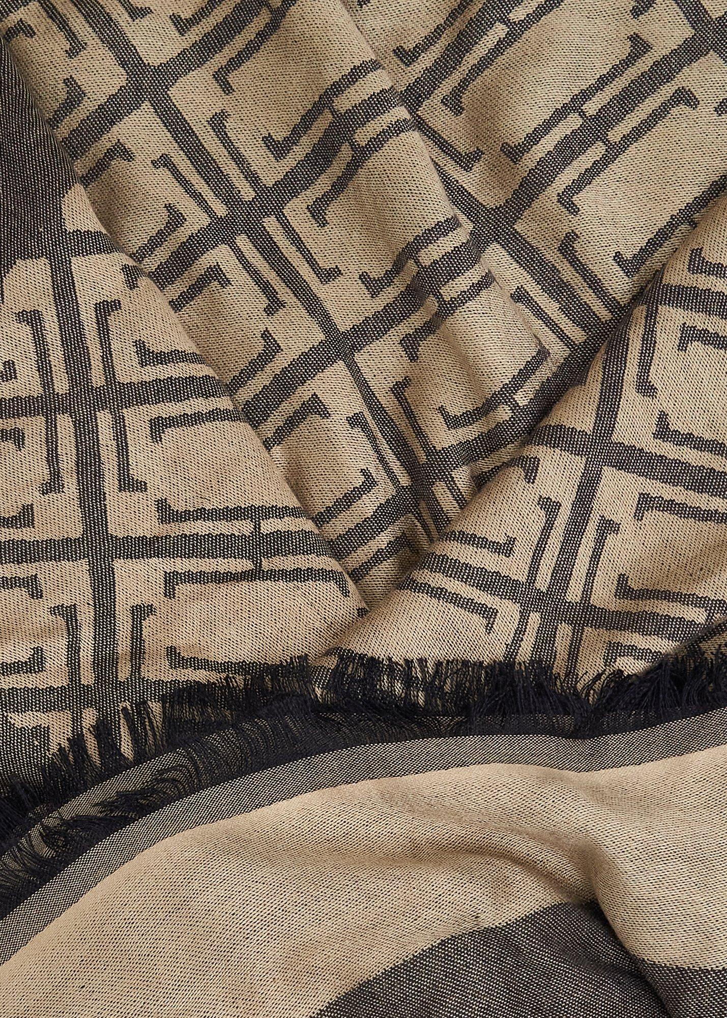 Mora Scarf, Black Camel, hi-res