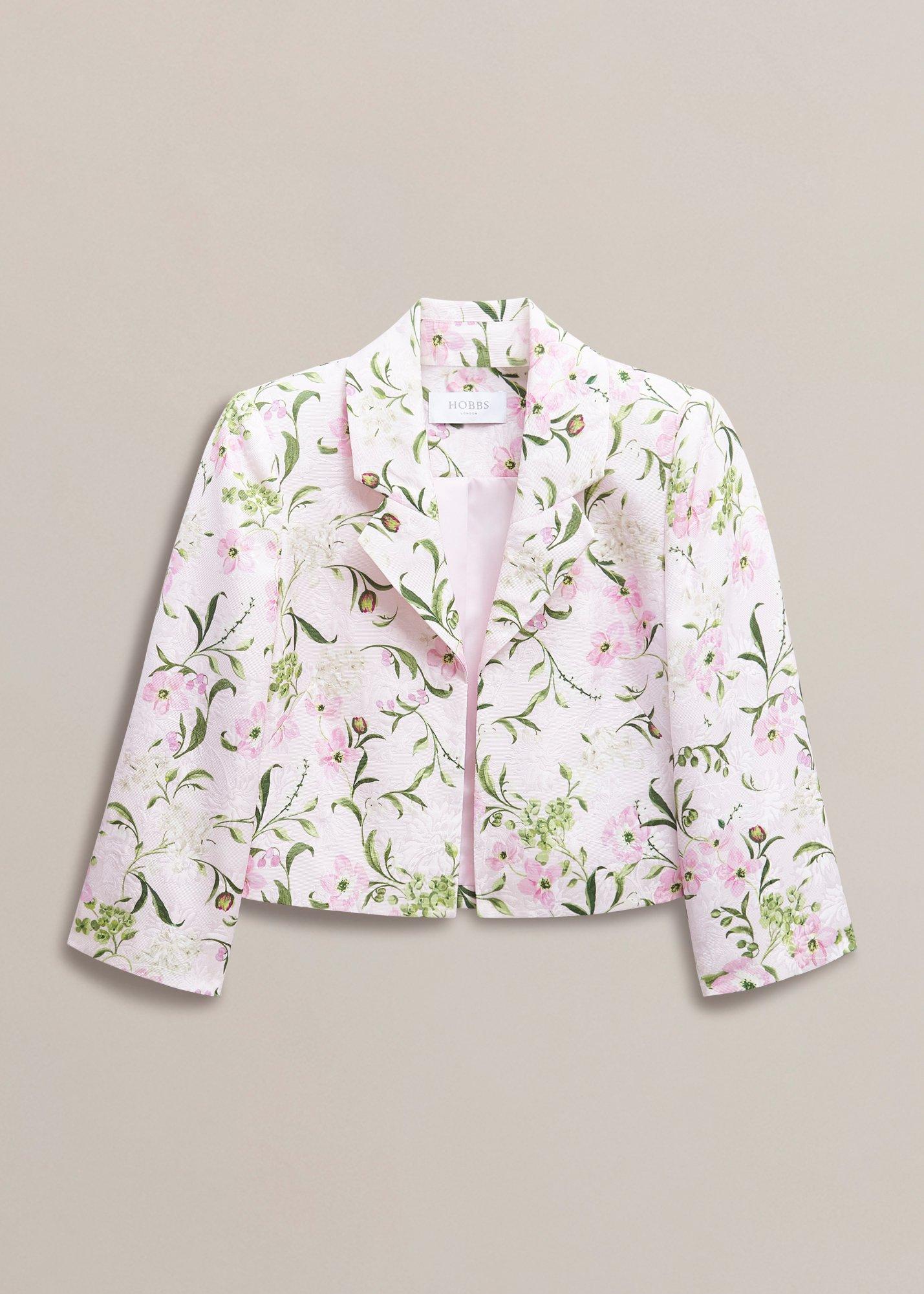 Lana Floral Jacquard Jacket