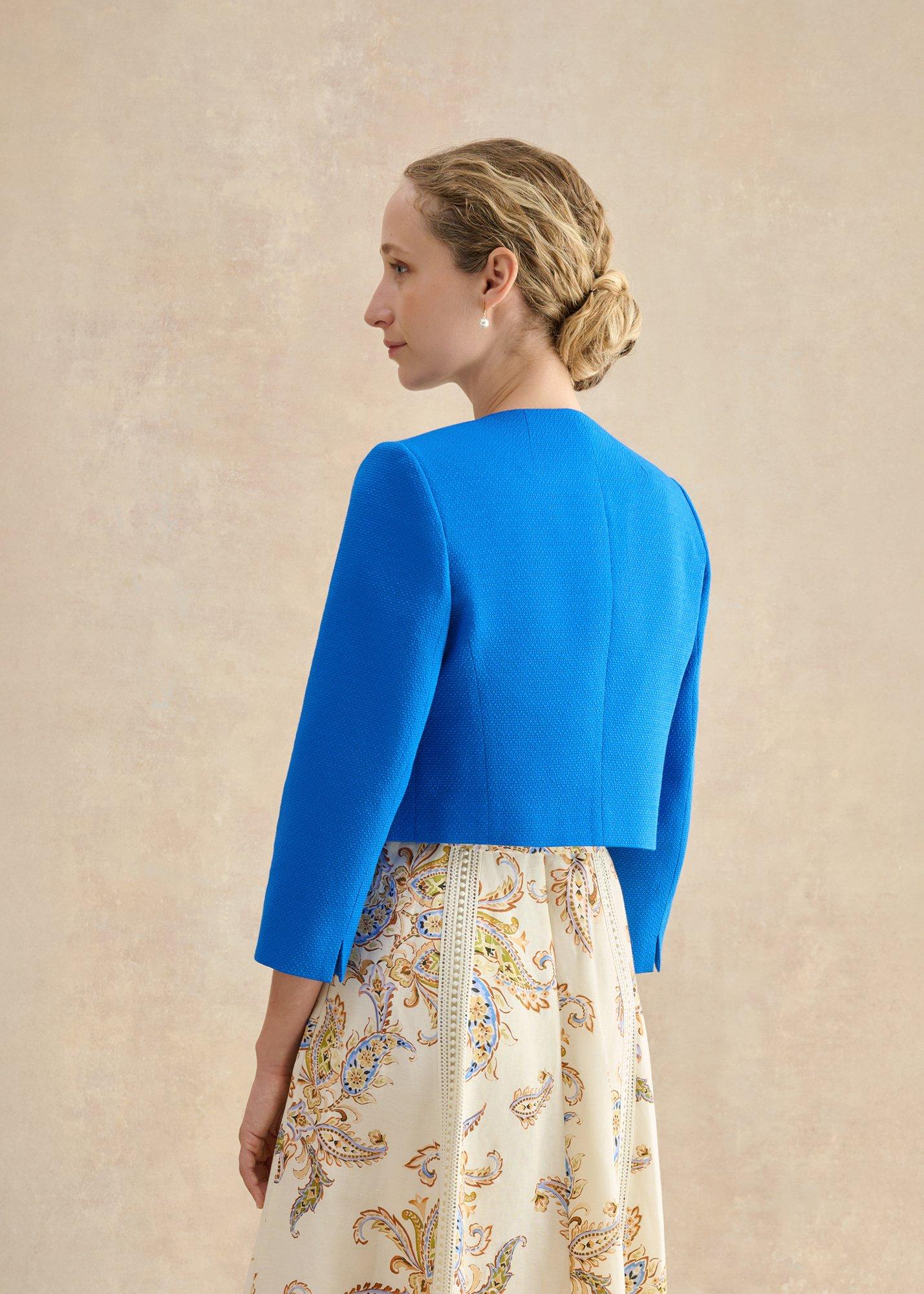 Elize Jacket, Azure Blue, hi-res