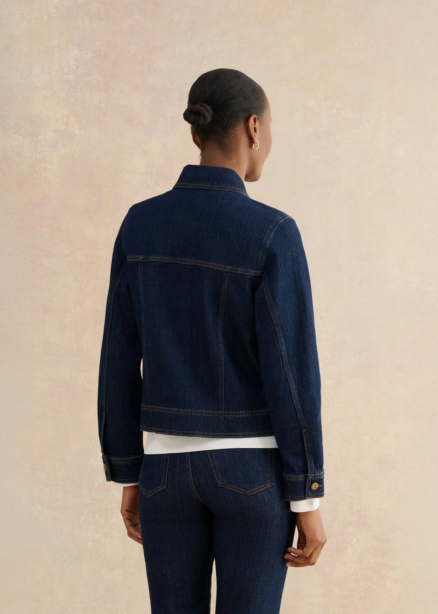 Vivienne Jacket, Indigo, hi-res