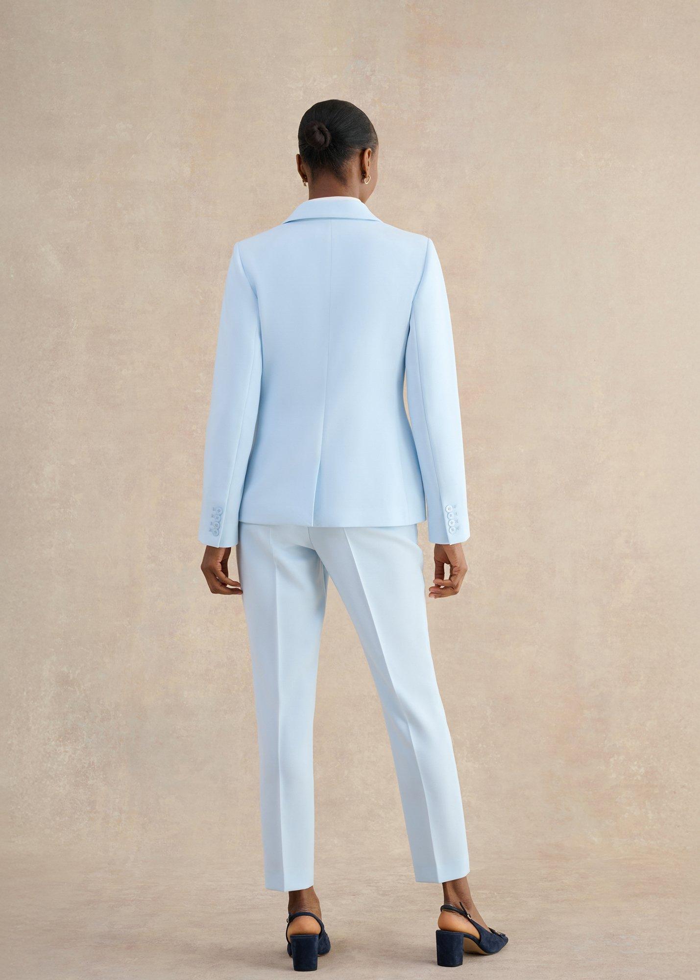 Keighley Blazer, Pale Blue, hi-res