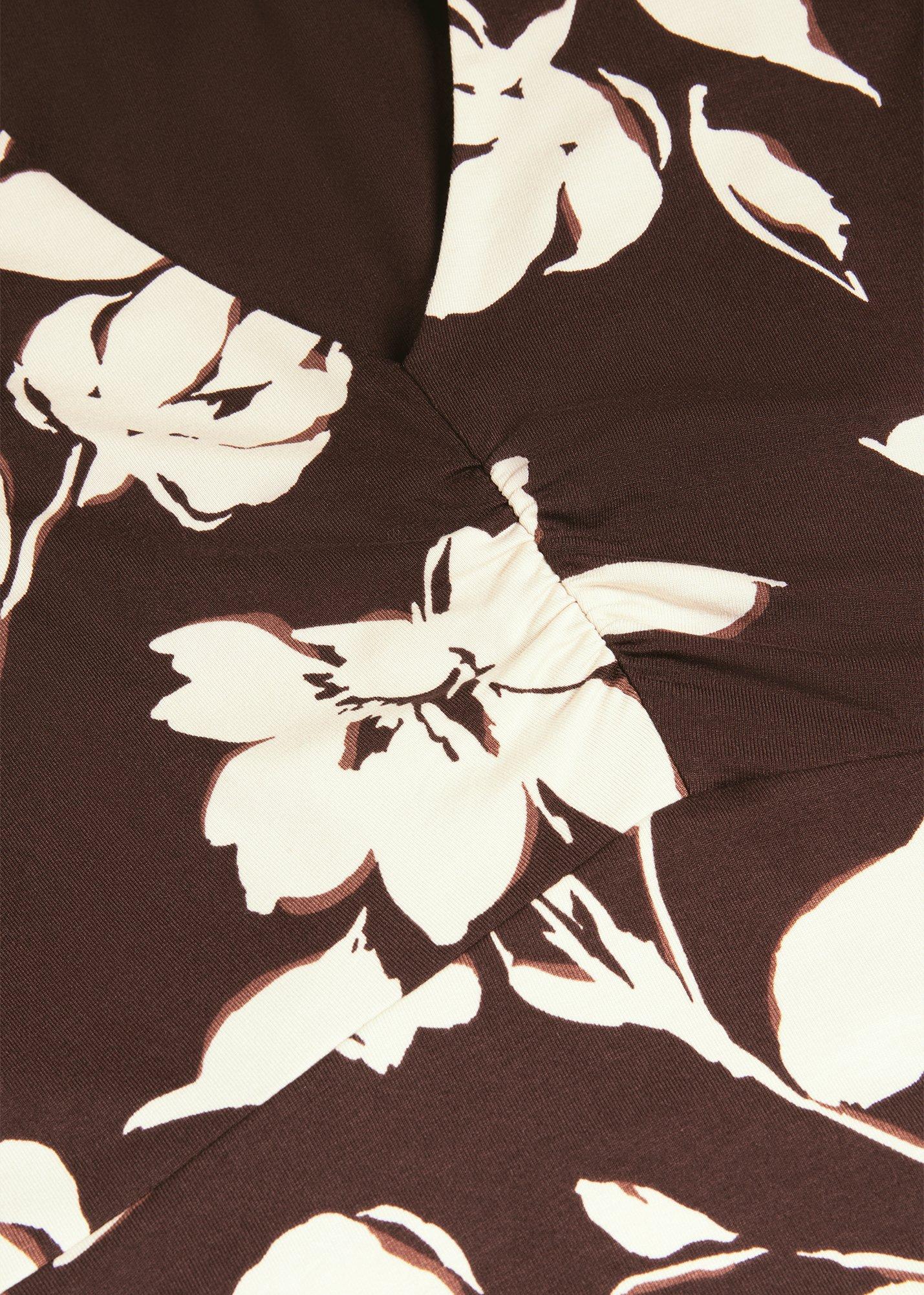 Peyton Jersey Dress, Brown Sandstone, hi-res