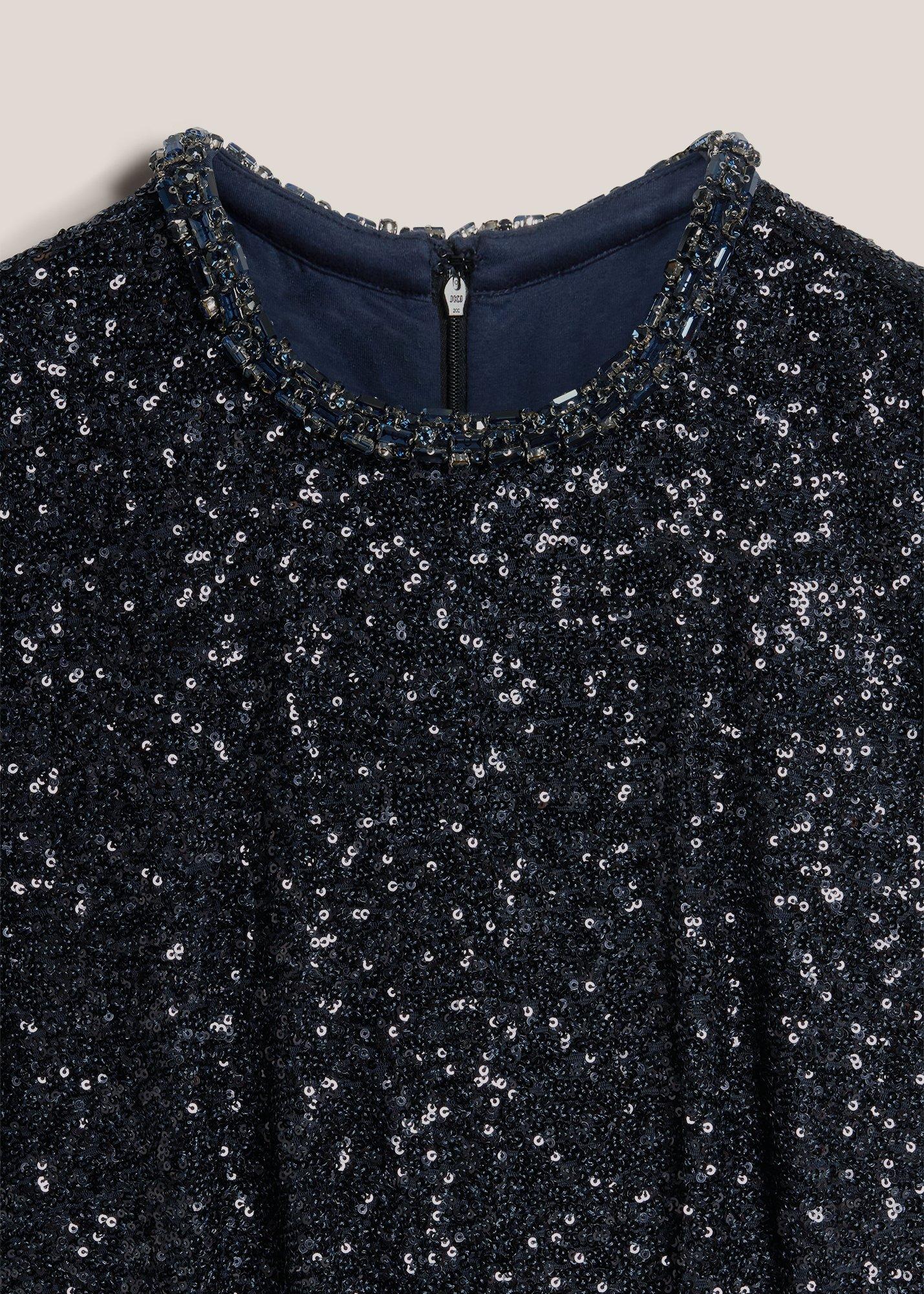 Shirley Dress, Midnight Navy, hi-res