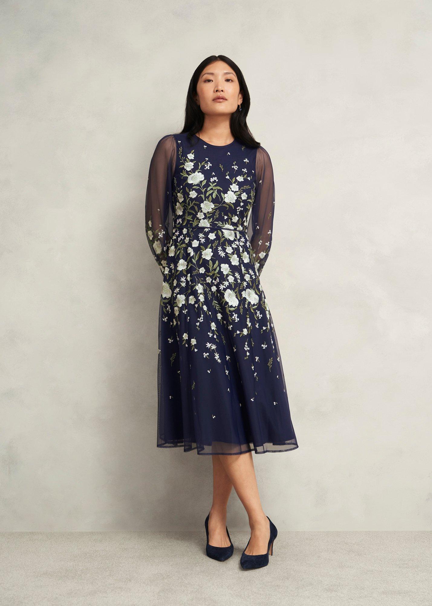 Lois Floral Embroidered Dress