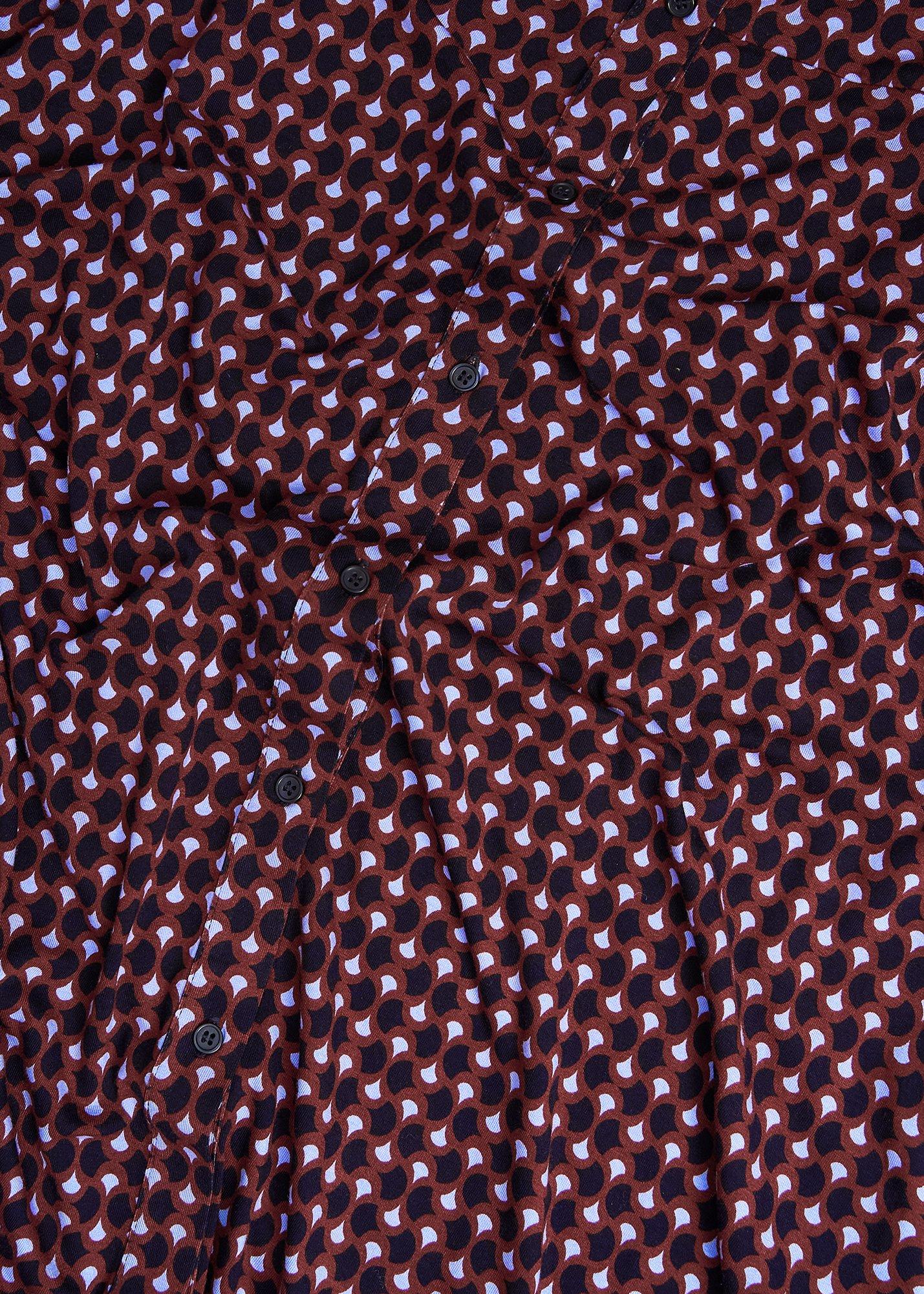 Clarice Jersey Dress, Navy Multi, hi-res