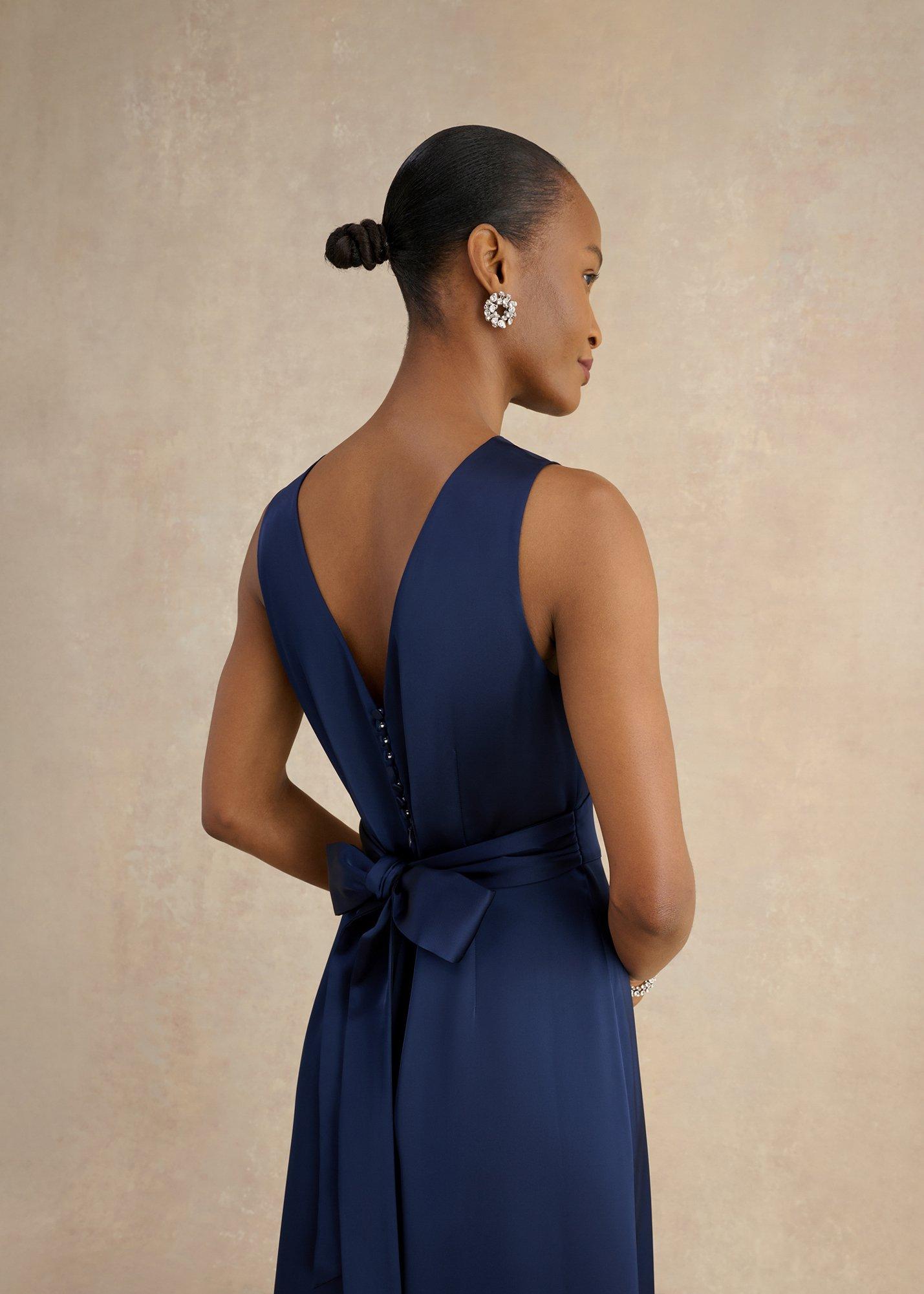 Jemma Dress, Midnight Navy, hi-res