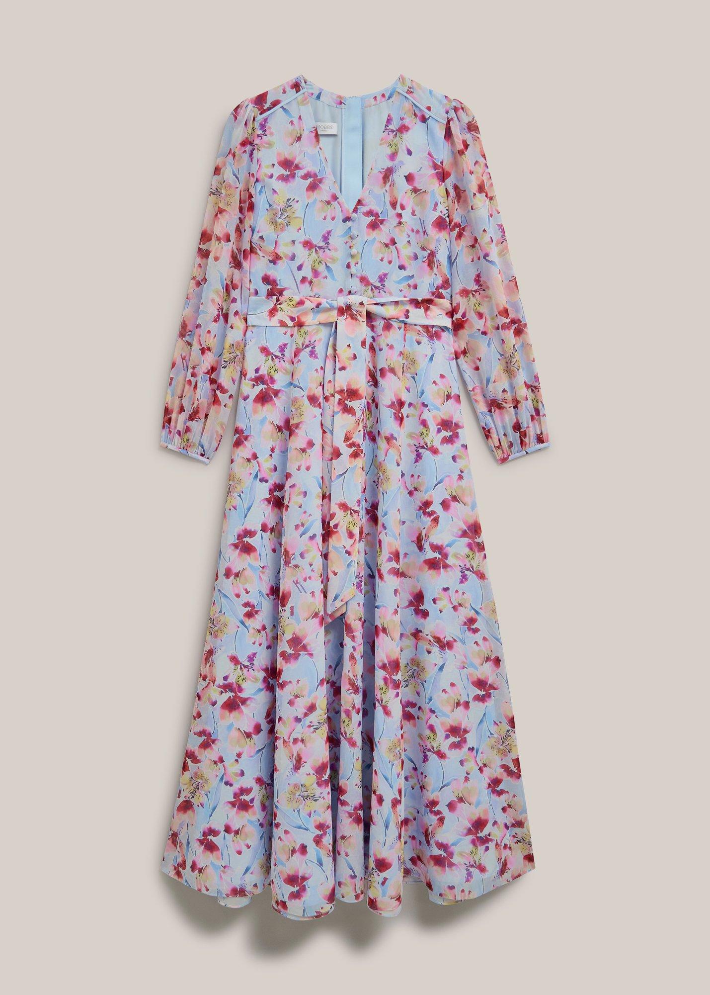 Petite Thea Tie Belted Dress