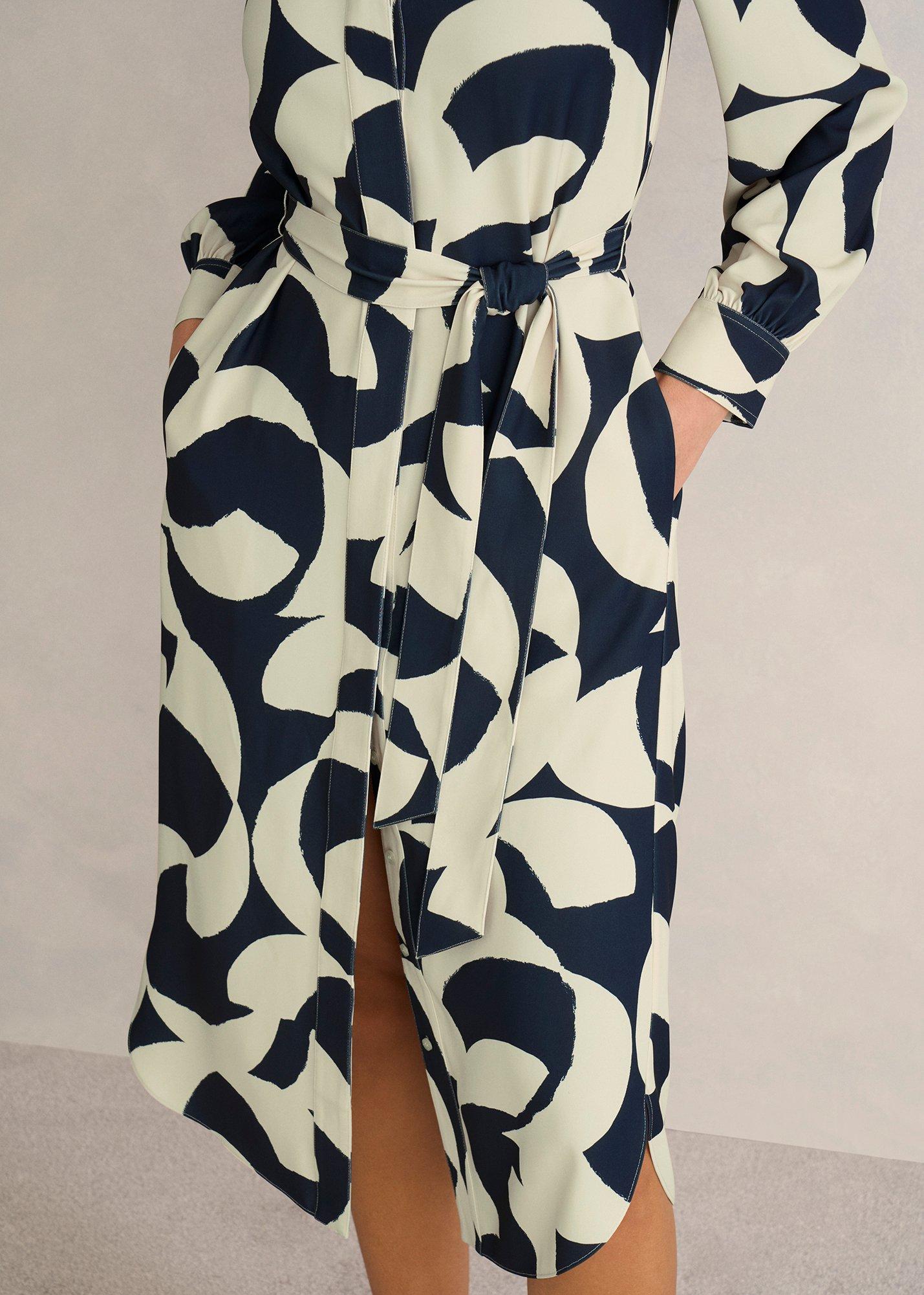 Alisa Dress, Blue Sandstone, hi-res