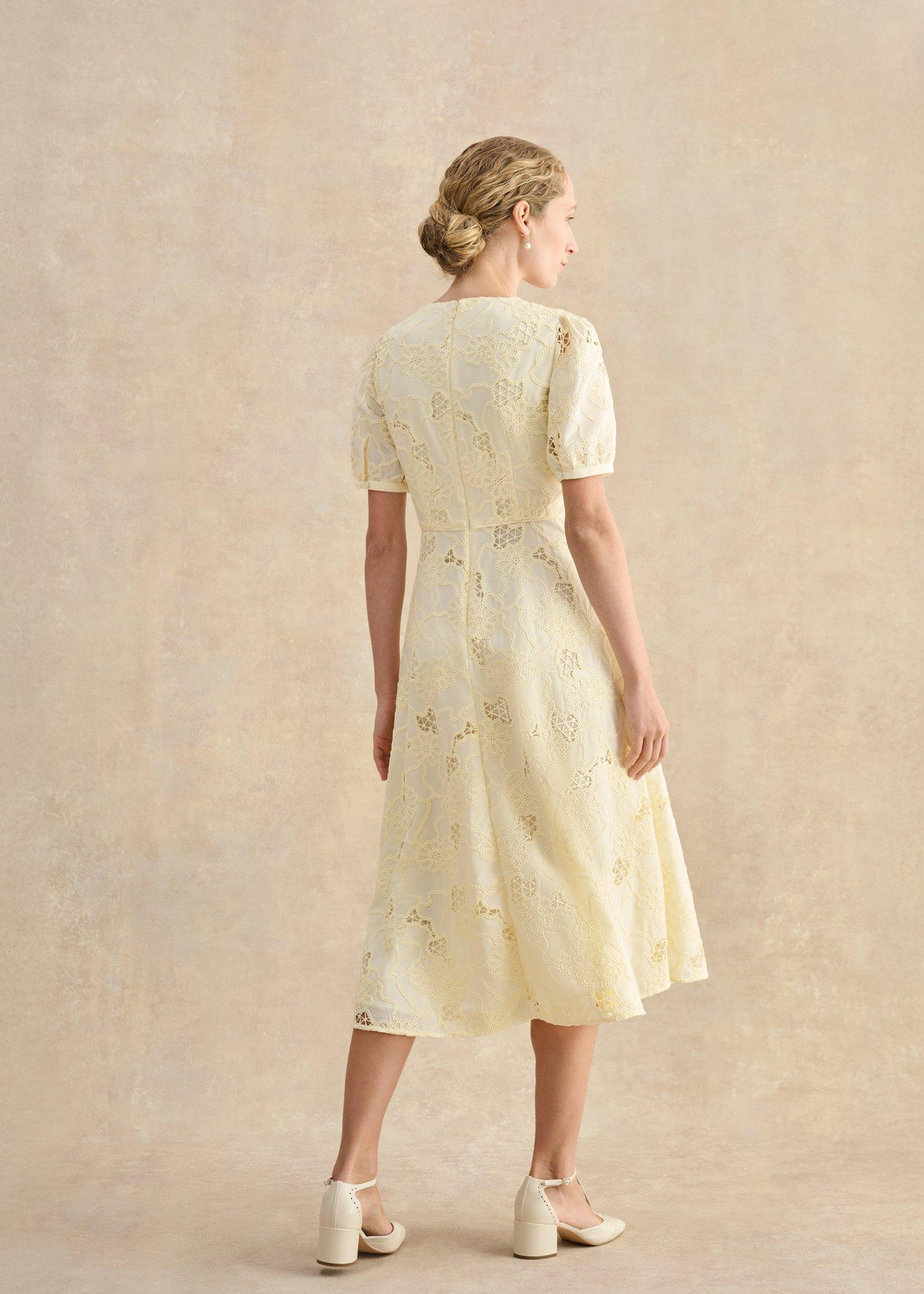 Ellie Dress, Pale Yellow, hi-res