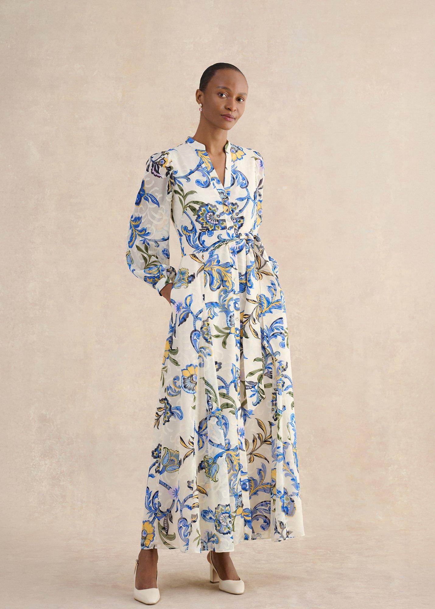 Petite Shanice Paisley Maxi Dress