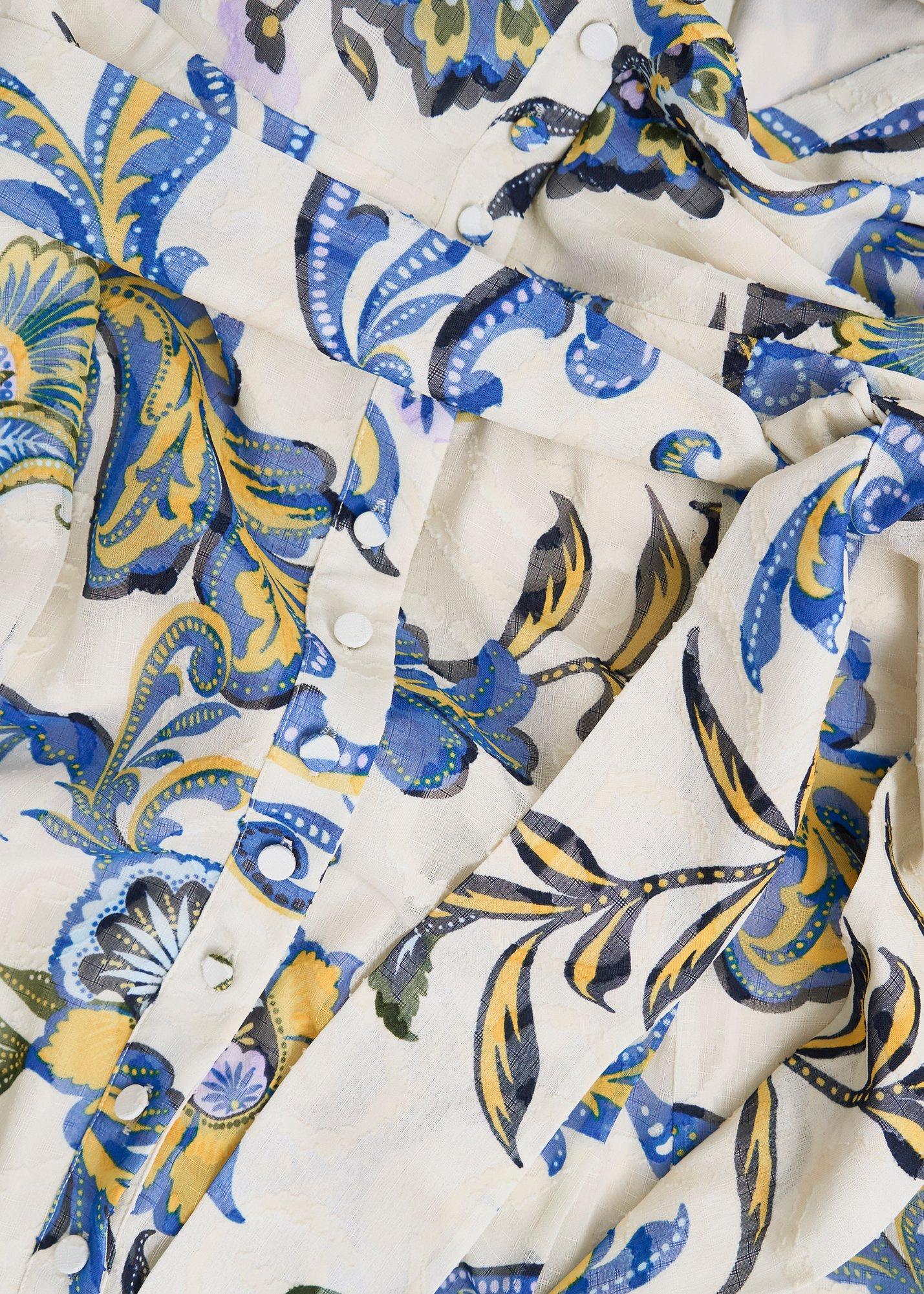 Petite Shanice Paisley Maxi Dress, Cream Multi, hi-res