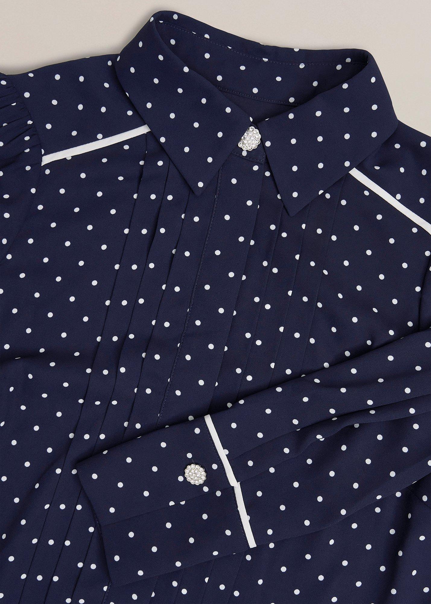 Francesca Dress, Midnight Ivory, hi-res