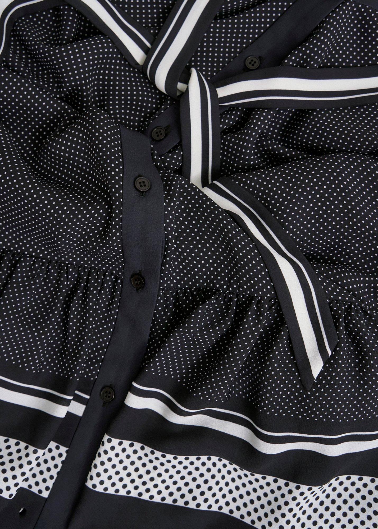 Valerie Dress, Navy Ivory, hi-res