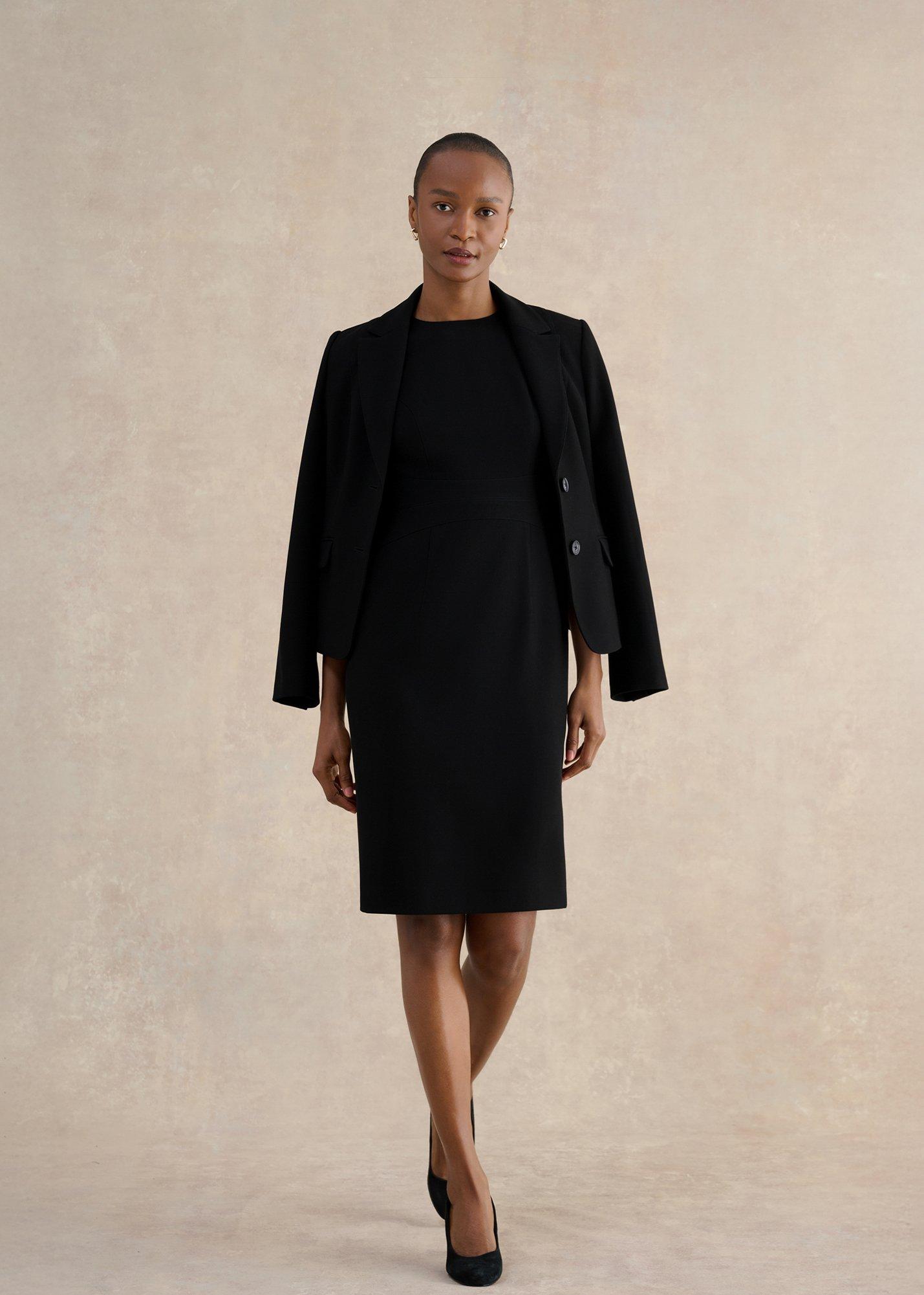 Lea Dress, Black, hi-res