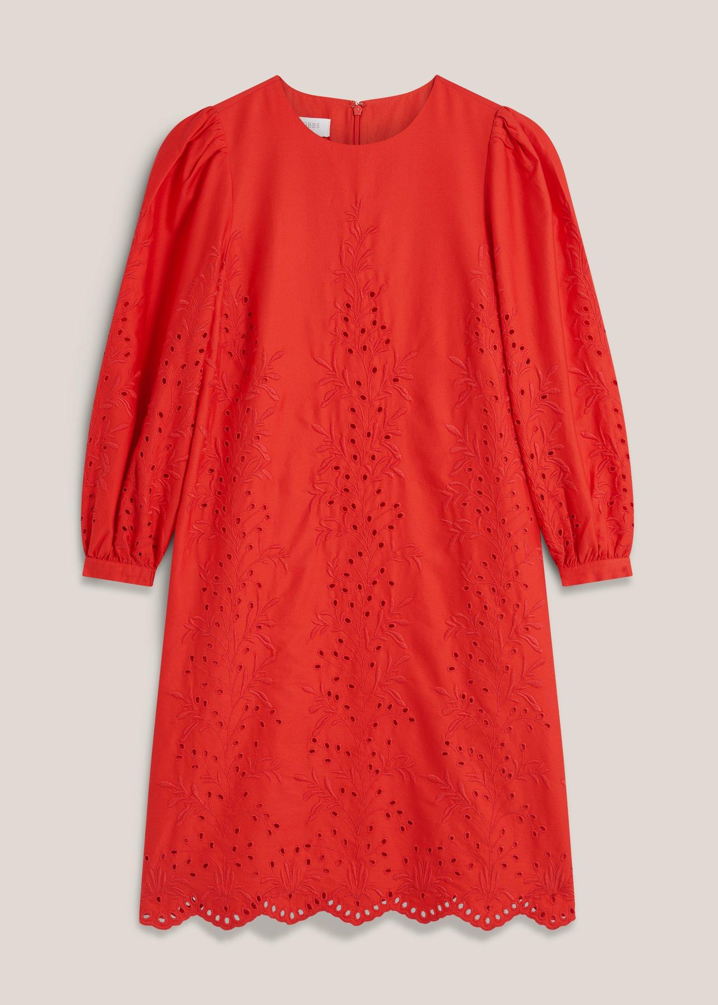 Malikah Broiderie Mini Dress