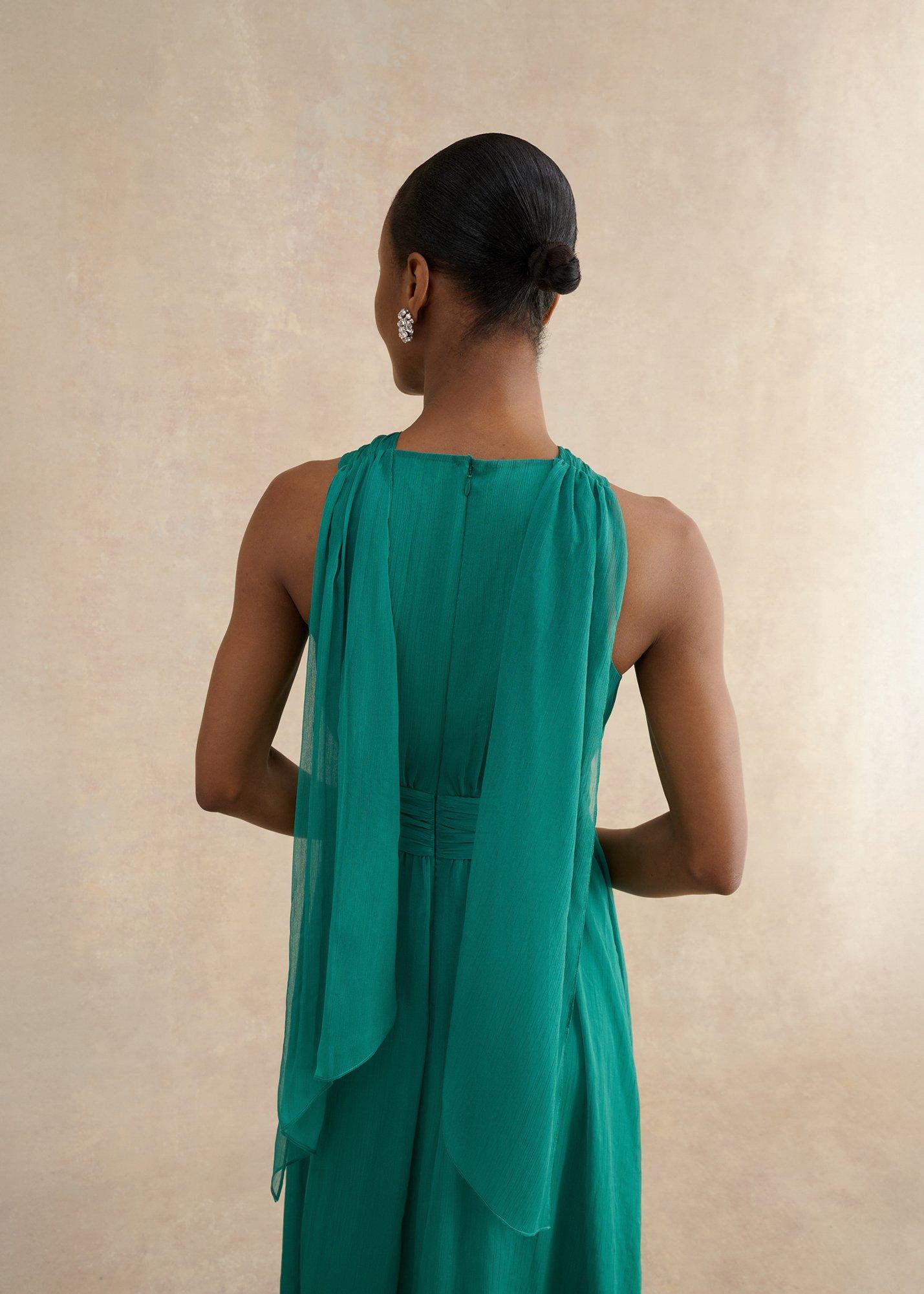 Winona Dress, Emerald Green, hi-res