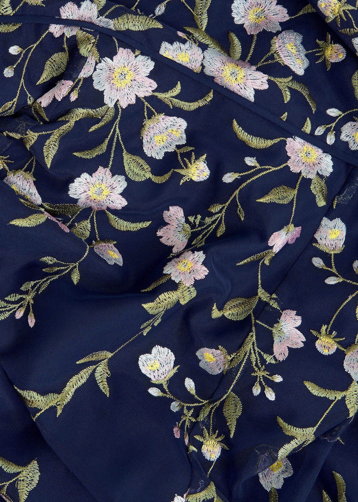 Judy Embroidered Maxi Dress, Midnight Multi, hi-res