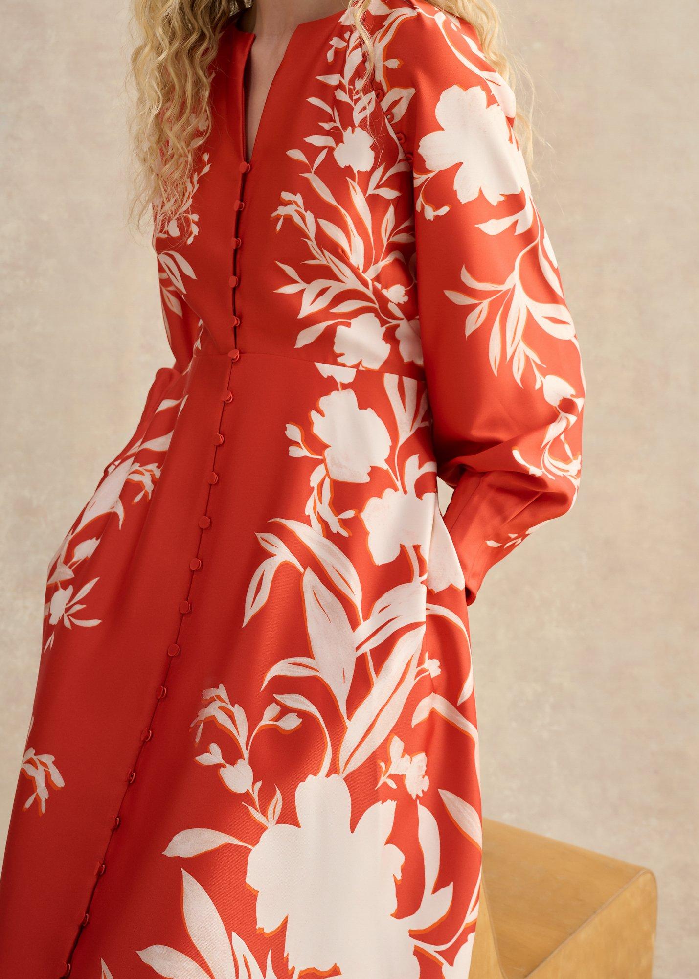 Barrett Dress, Paprika Multi, hi-res