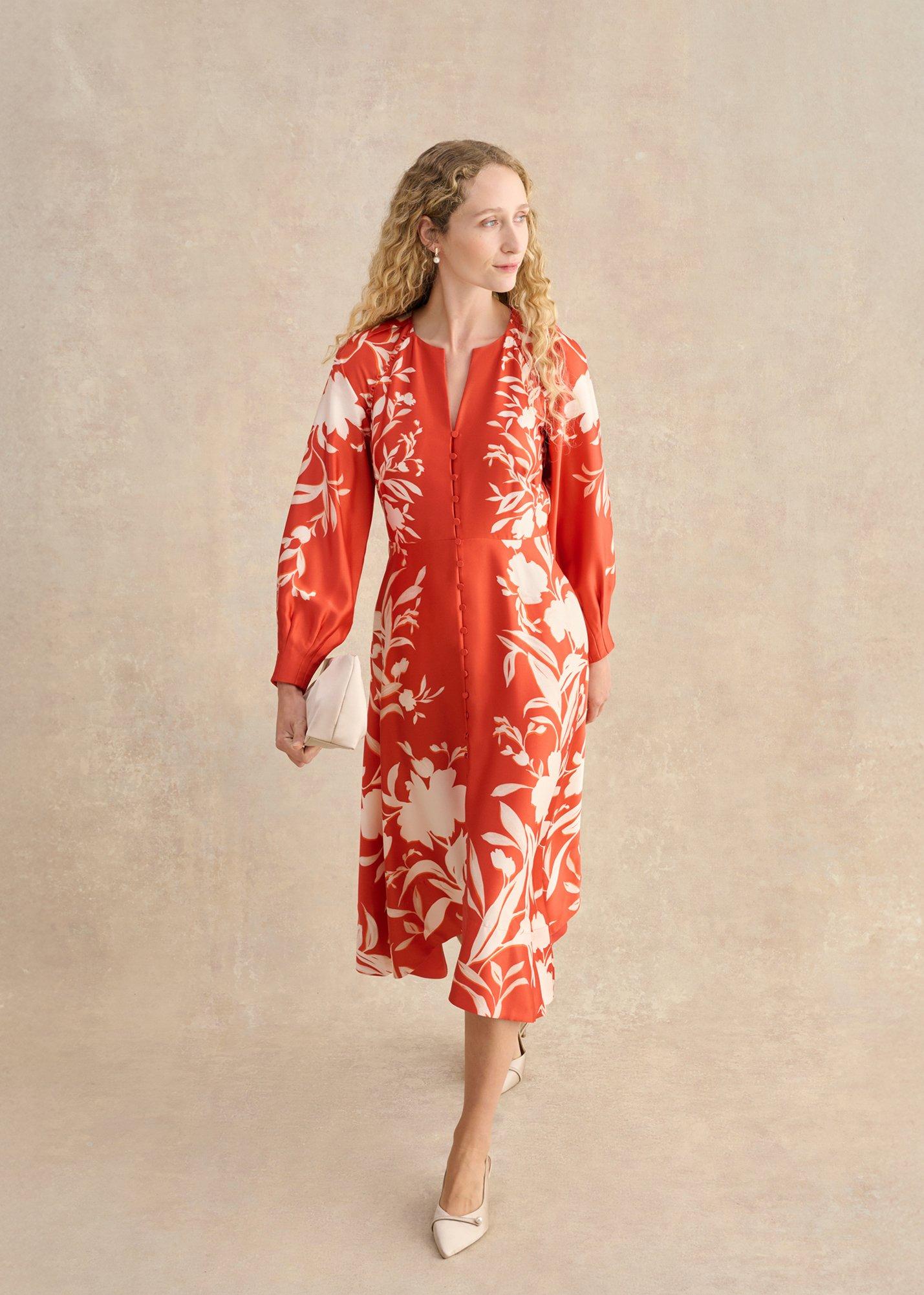 Barrett Dress, Paprika Multi, hi-res