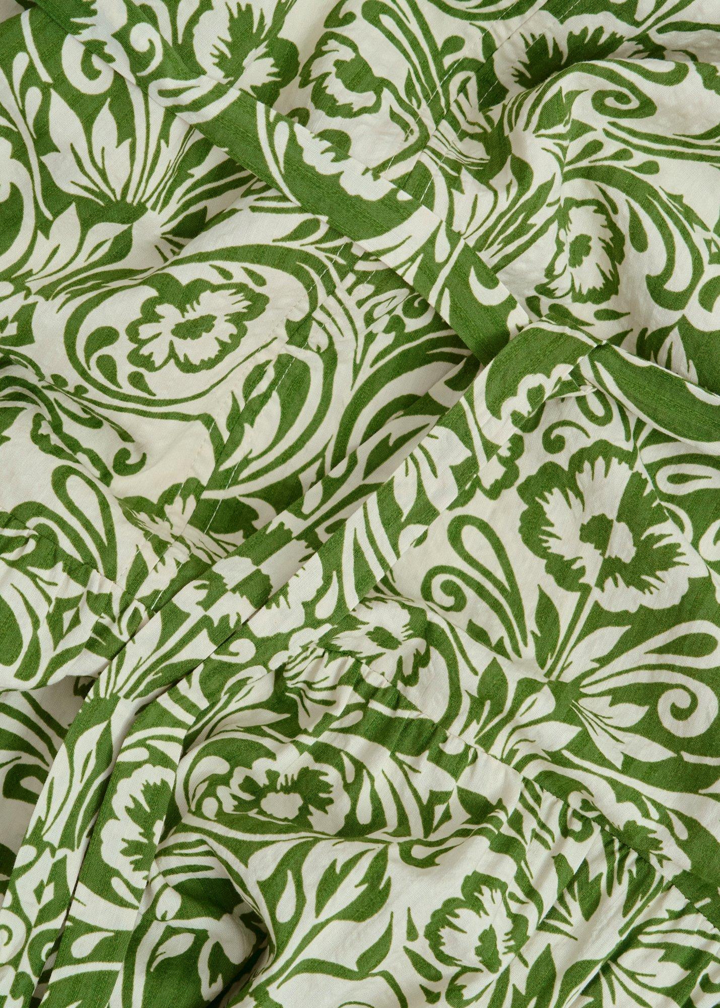 Amaris Dress, Green Cream, hi-res