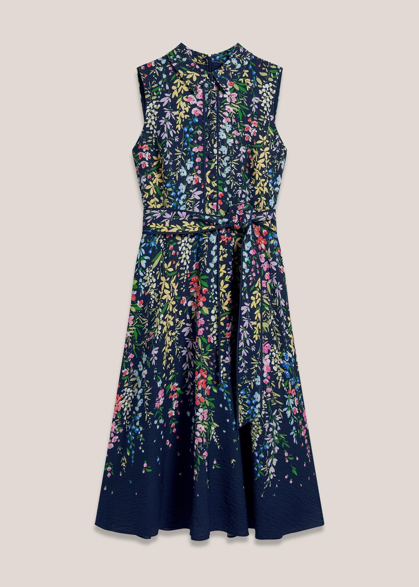 Petite Alberta Floral Shirt Dress 