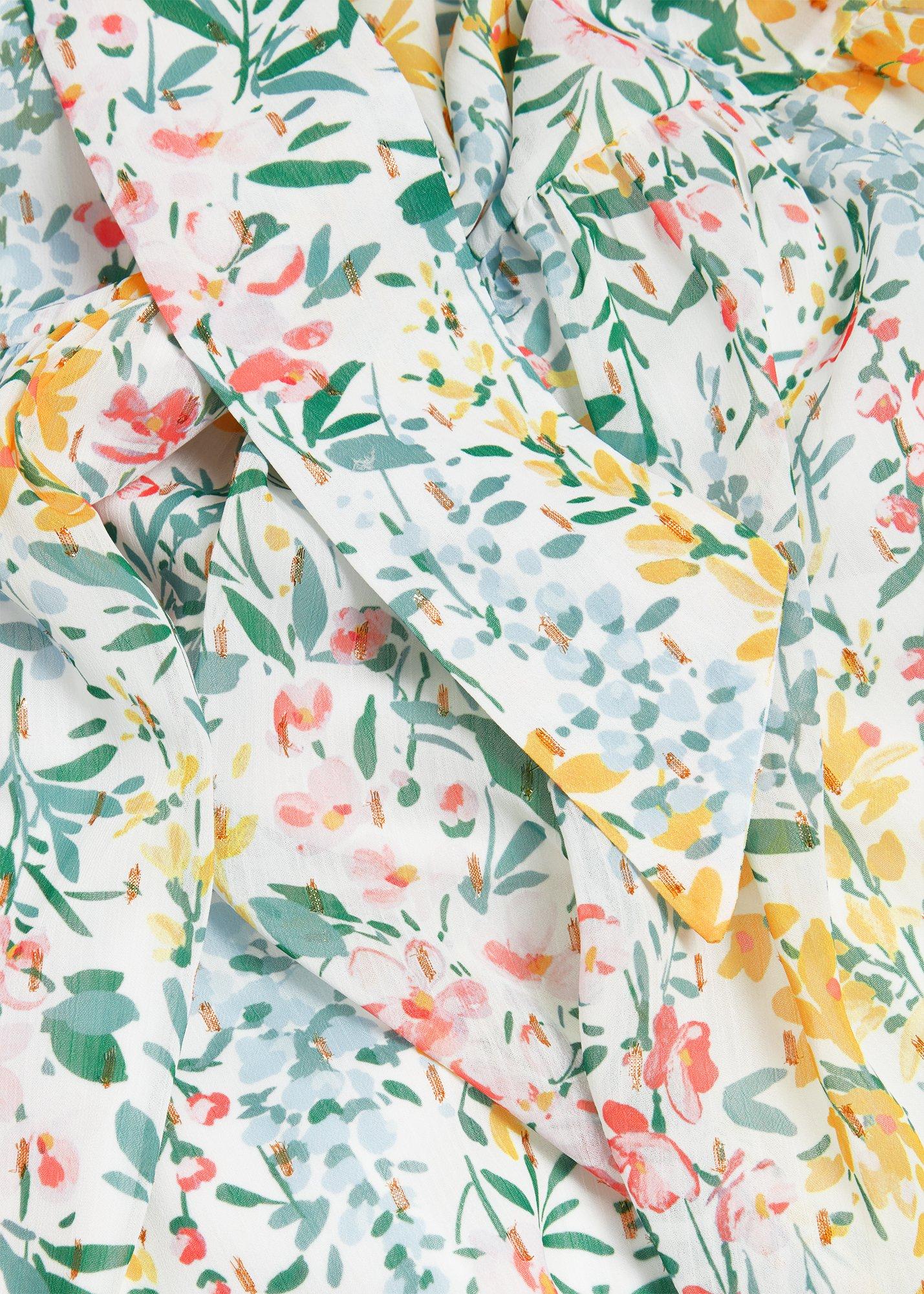 Lillian Dress, Ivory Multi, hi-res