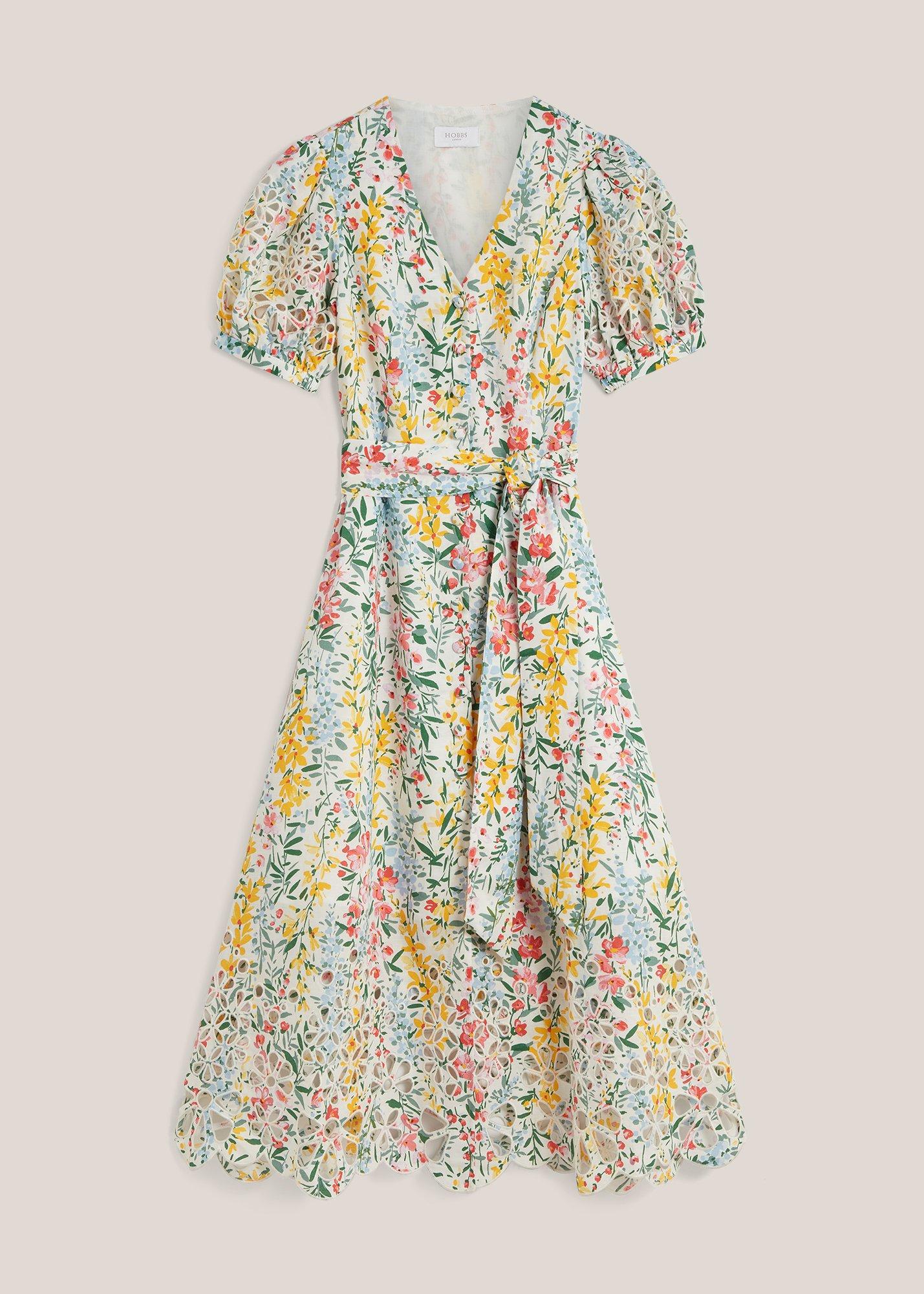 Christie Floral Broderie Dress