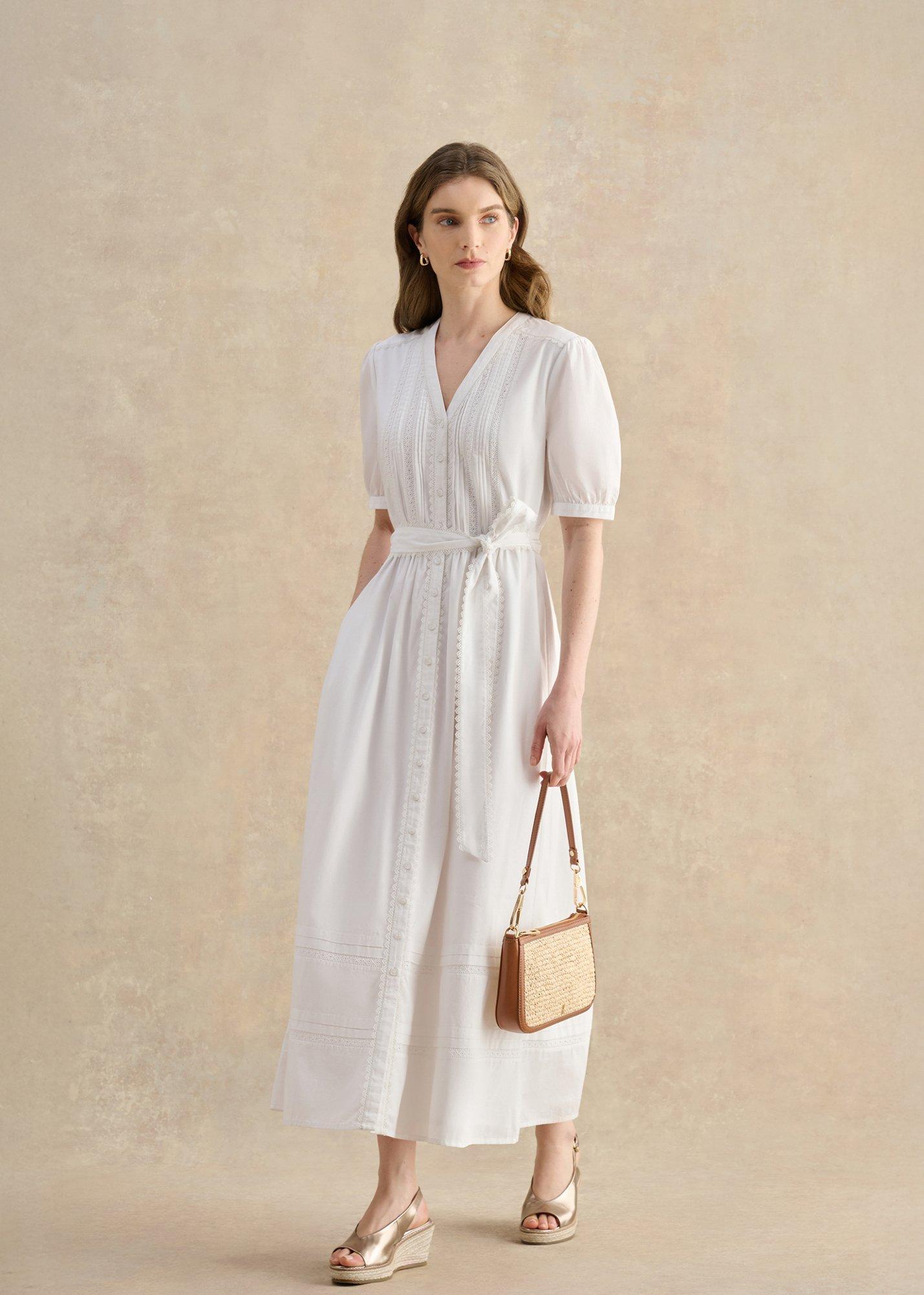 Thandie Dress, Hobbs White, hi-res