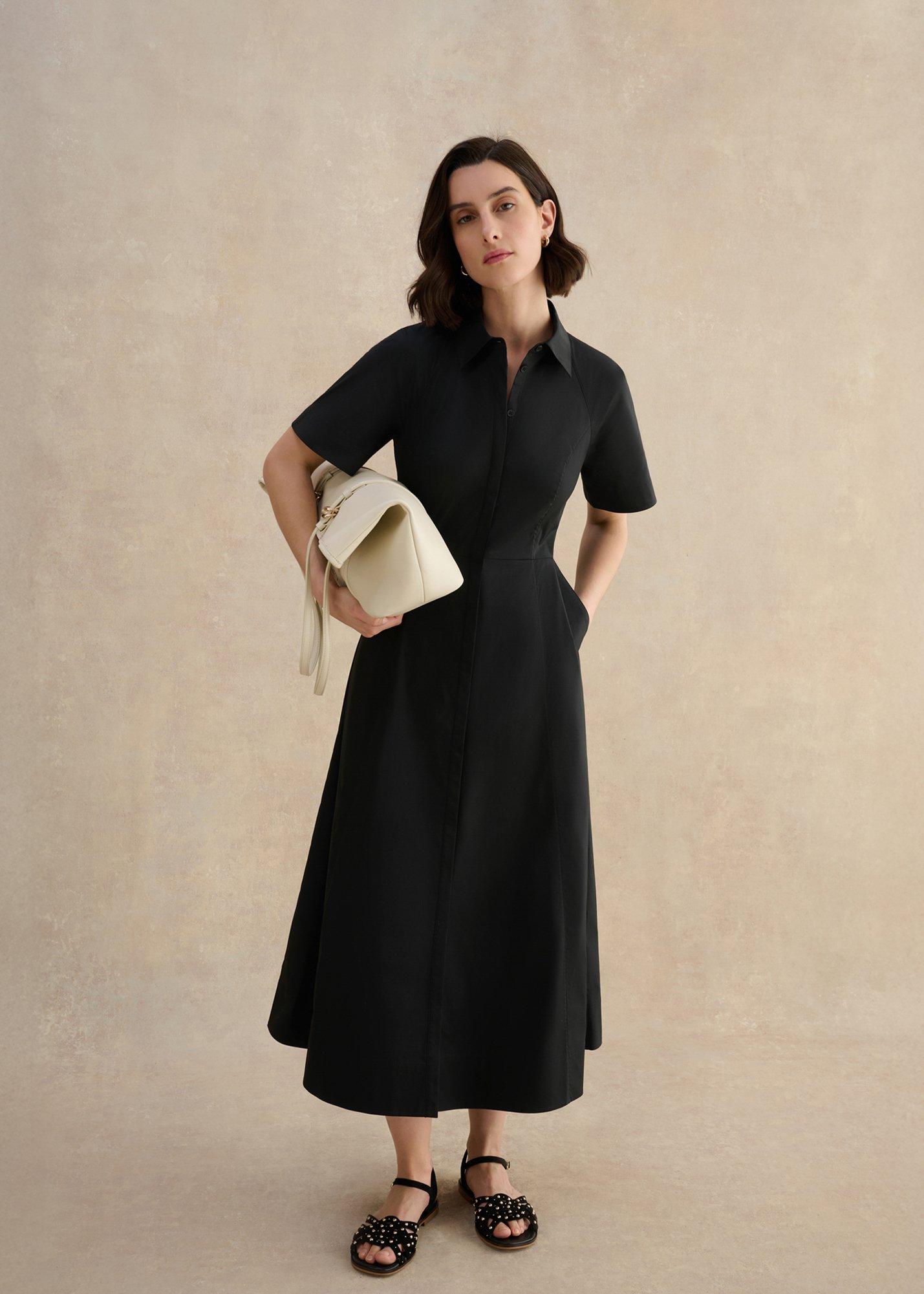 Amaia Dress, Black, hi-res