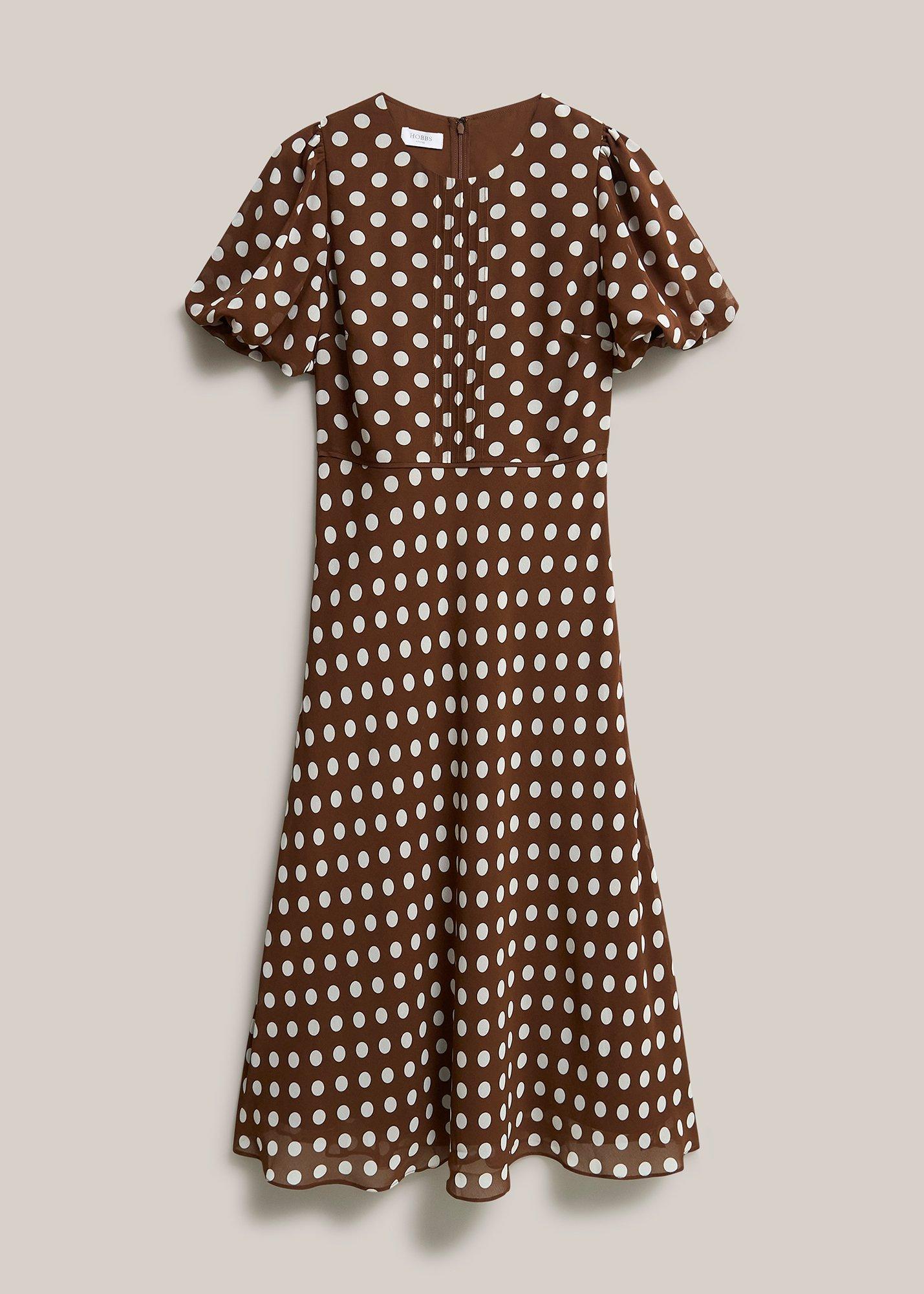 Dorothy Spot Midi Dress