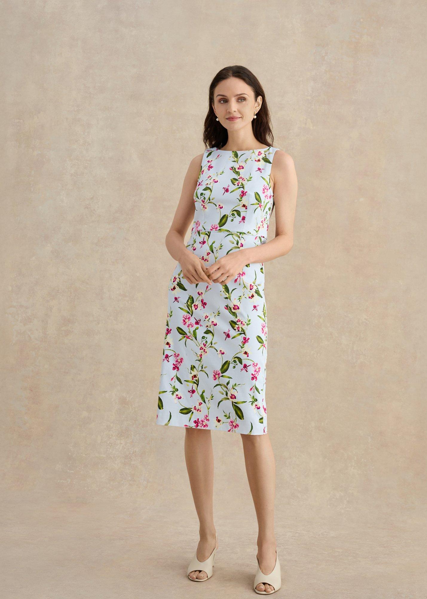 Petite Freda Floral Dress