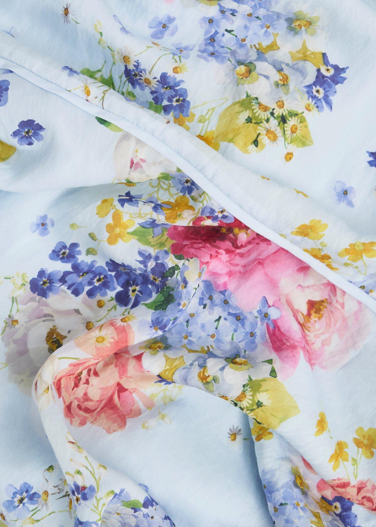 Petite Constance Dress, Pale Blue Multi, hi-res