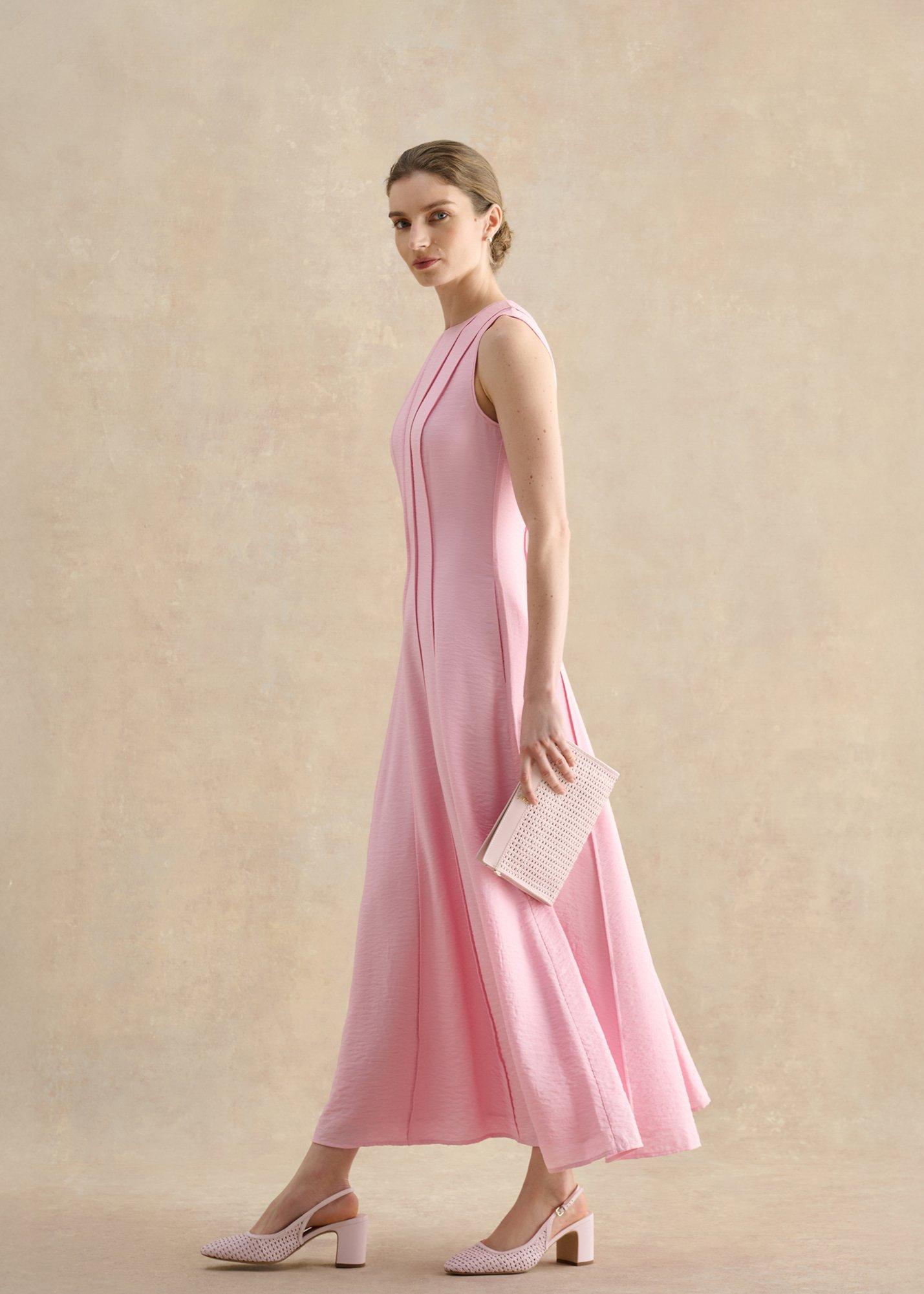 Pemberton Dress, Blush Pink, hi-res