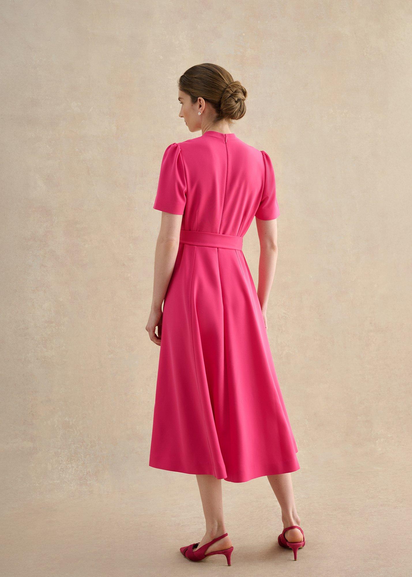 Lillie Dress, Bright Pink, hi-res