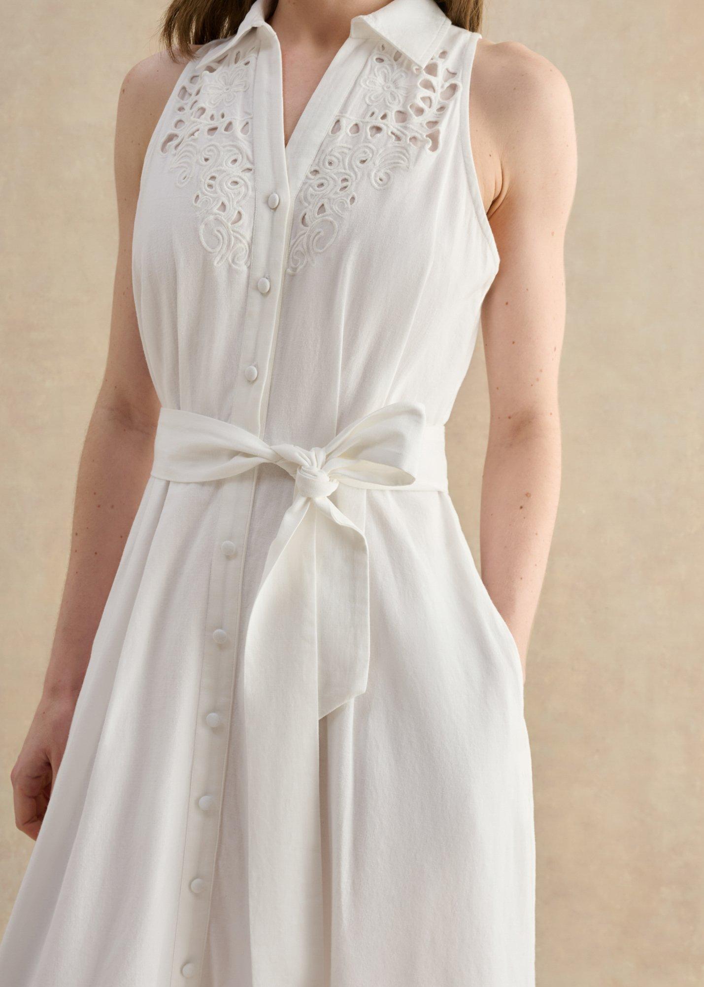Avenham Dress, Ivory, hi-res