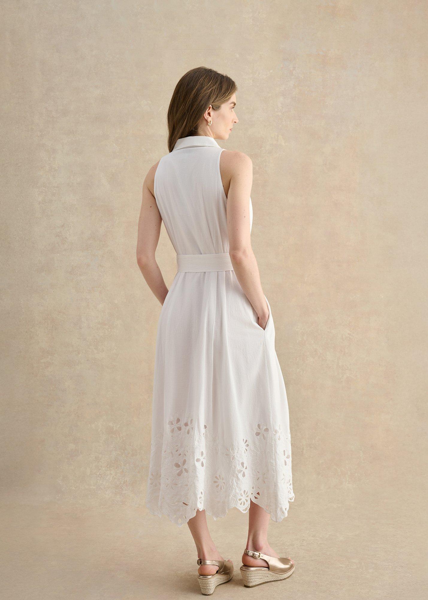 Avenham Dress, Ivory, hi-res