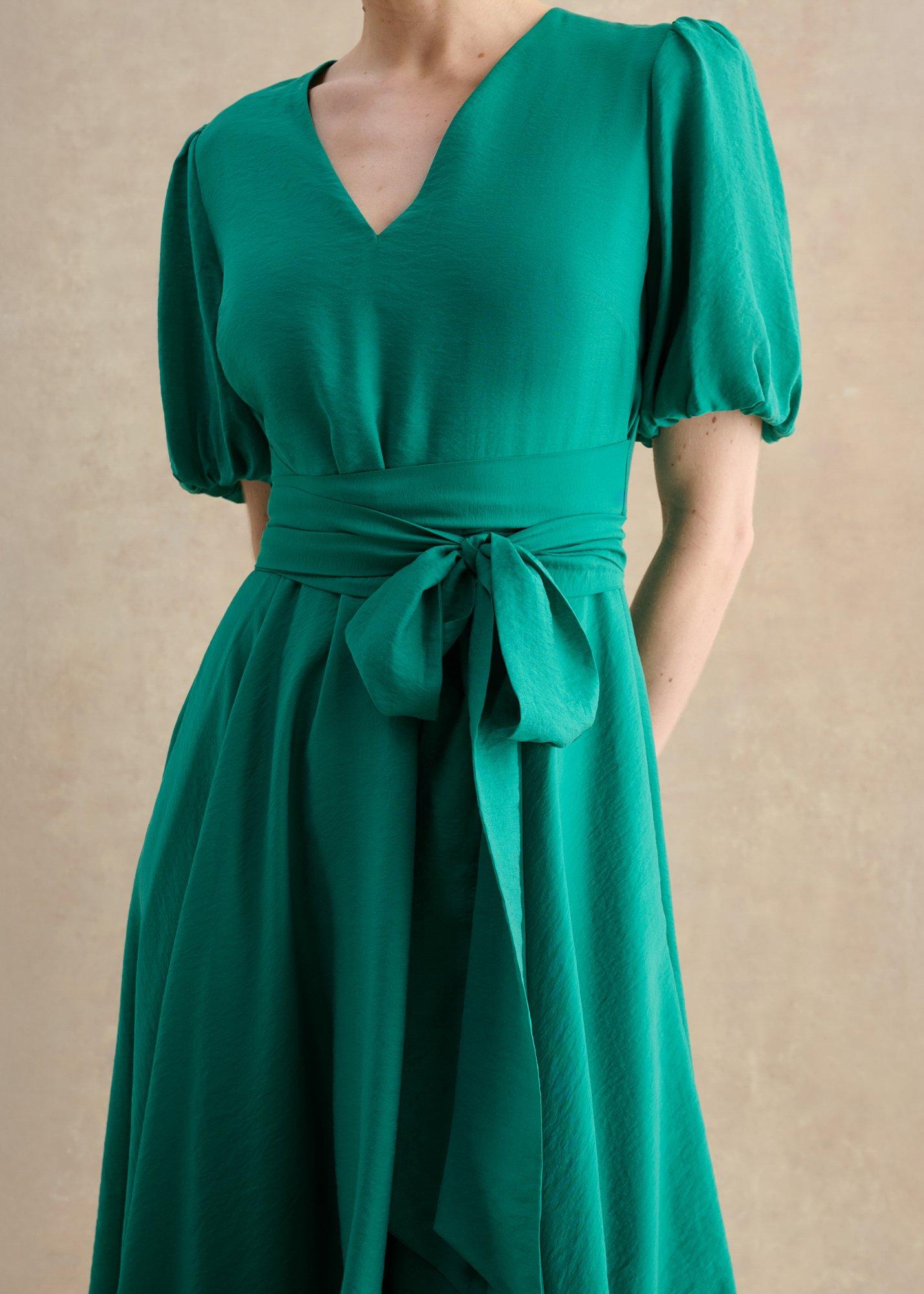 Barrington Dress, Meadow Green, hi-res