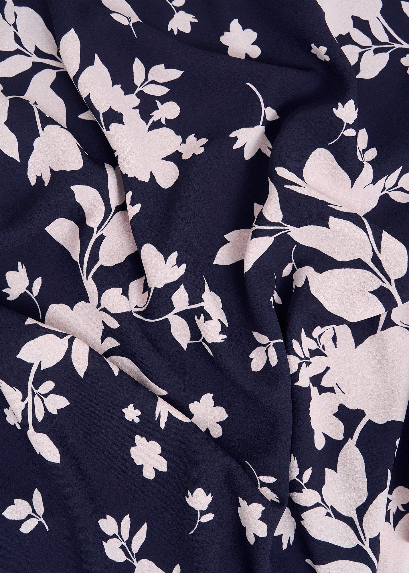 Liana Floral Mini Dress, Midnight Pink, hi-res