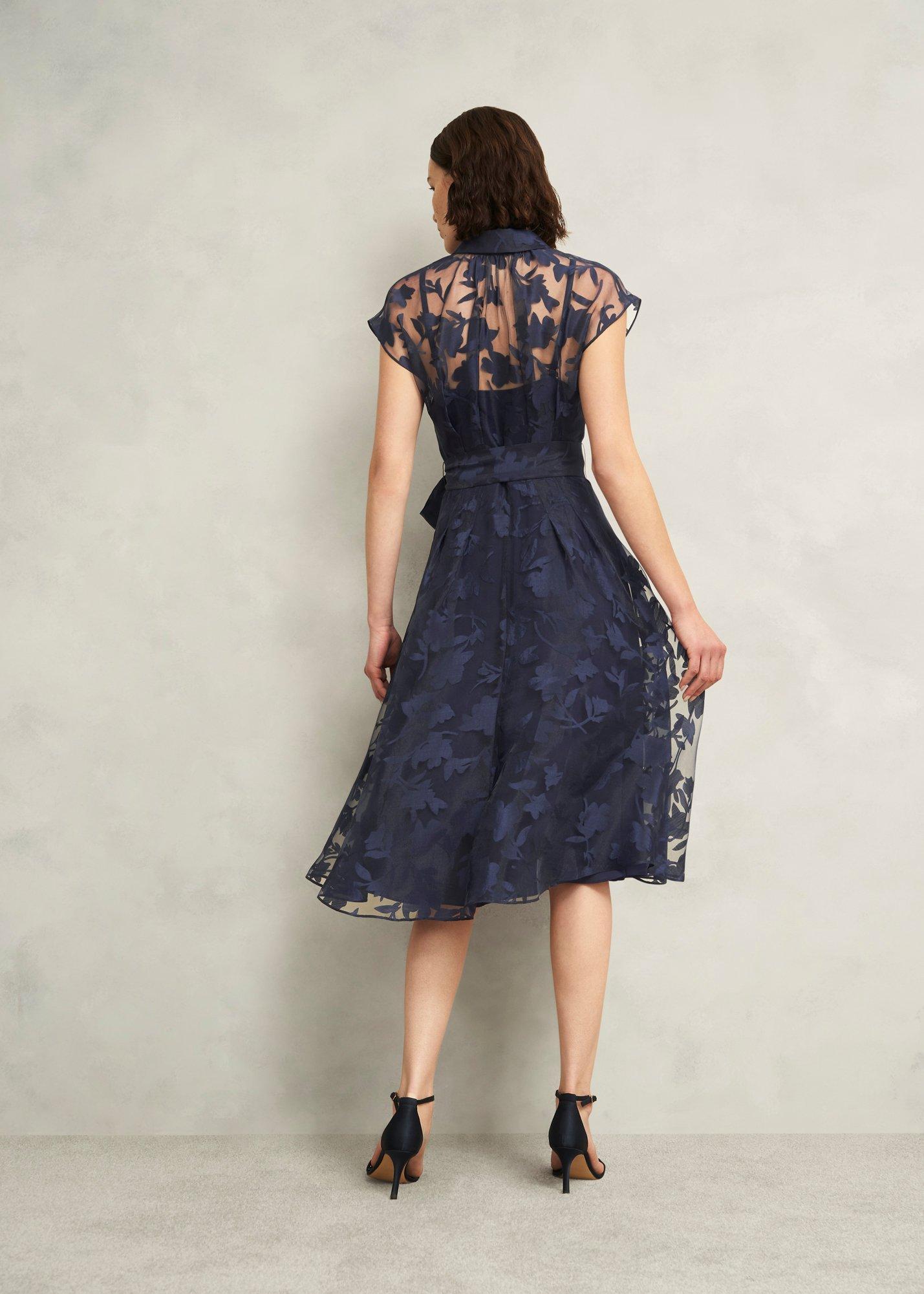 Petite Tess Shirt Dress, Midnight Navy, hi-res