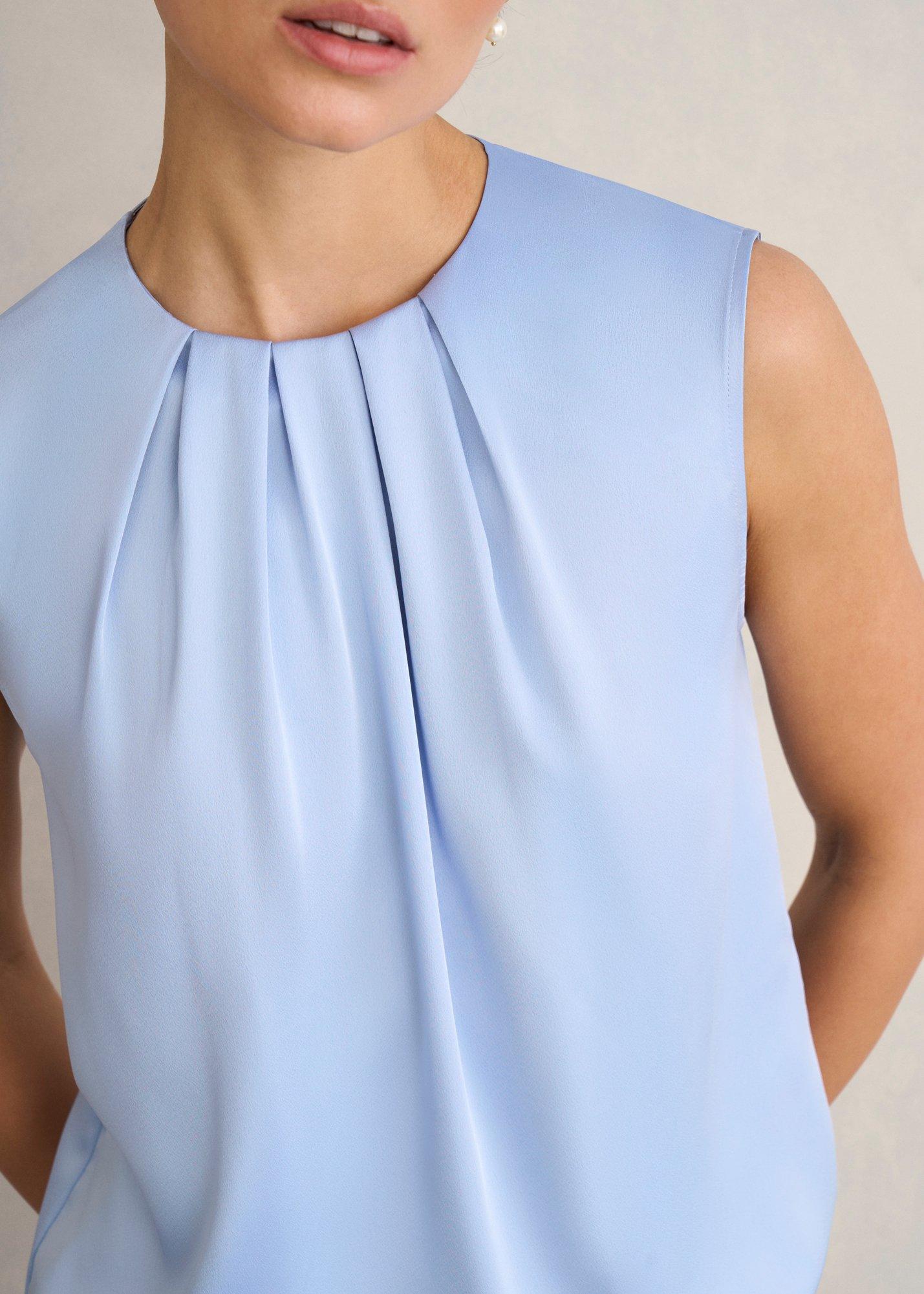 Rosanne Blouse, Lavender Blue, hi-res